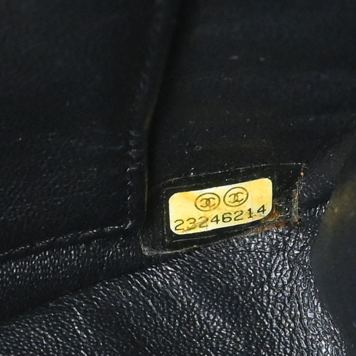 Chanel 2017 Black Lambskin Cross Stitch Coco Handle 2way Shoulder Handbag