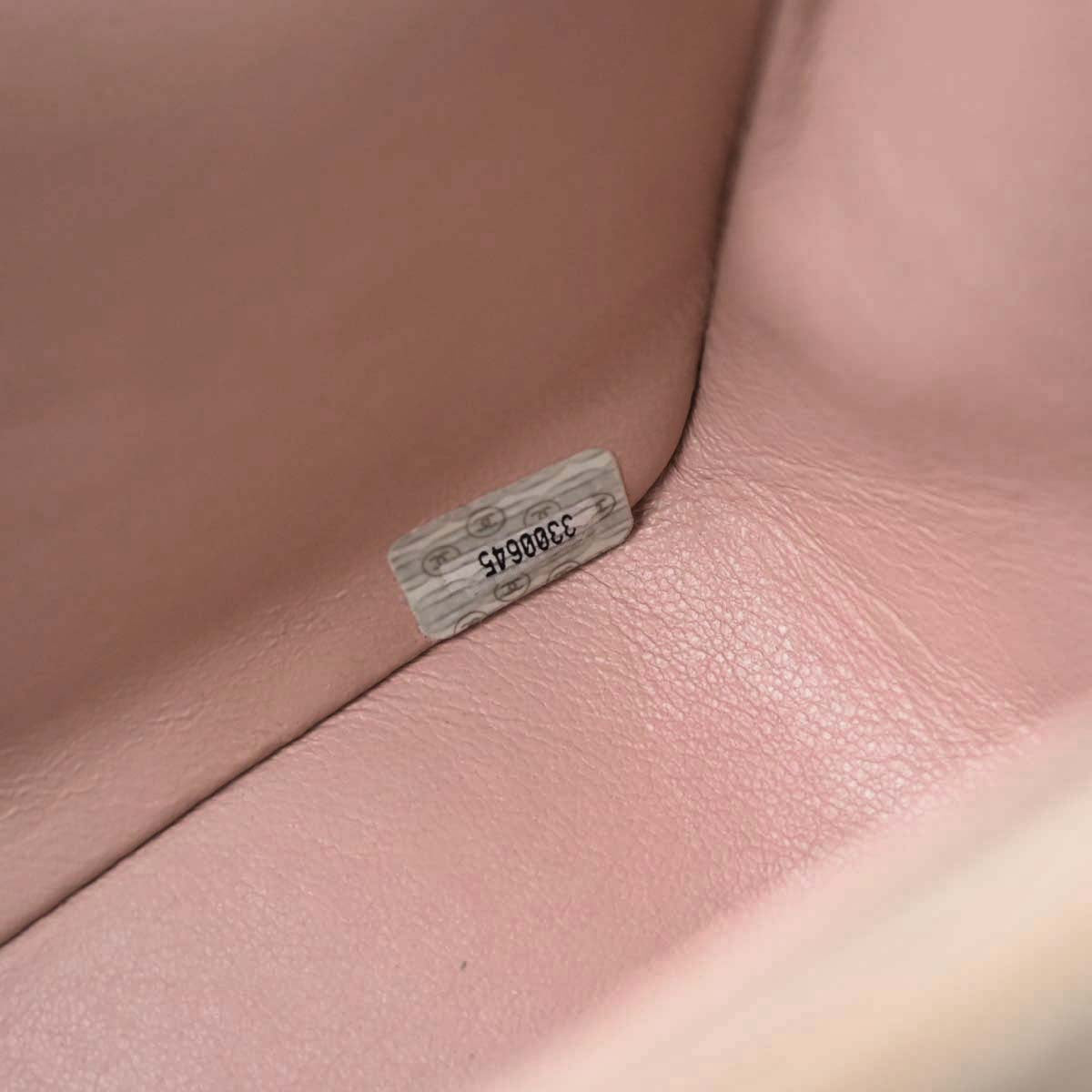 Chanel Pink Caviar Skin Small Diana Shoulder Bag