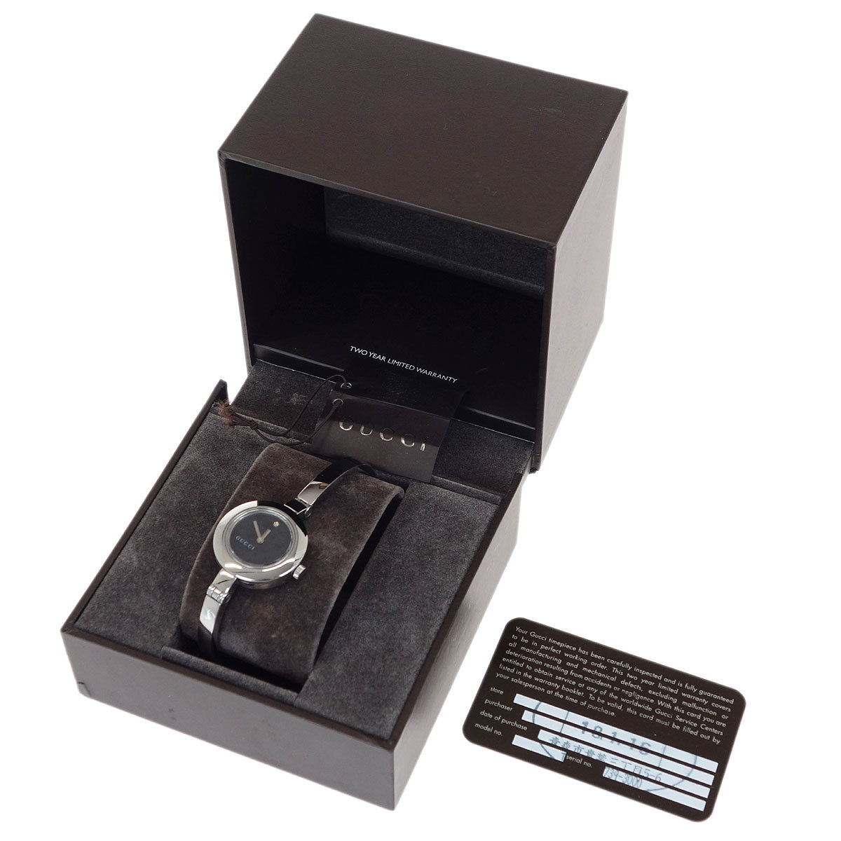 Gucci 105 Quartz Watch SS