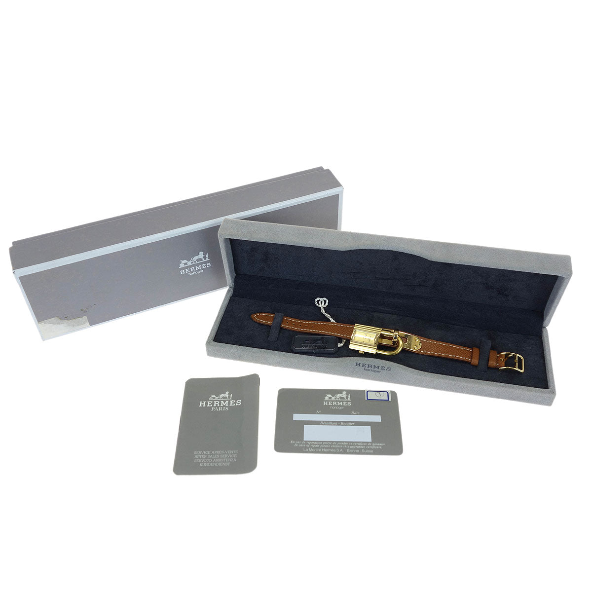 Hermes Kelly Watch Quartz Watch Yellow