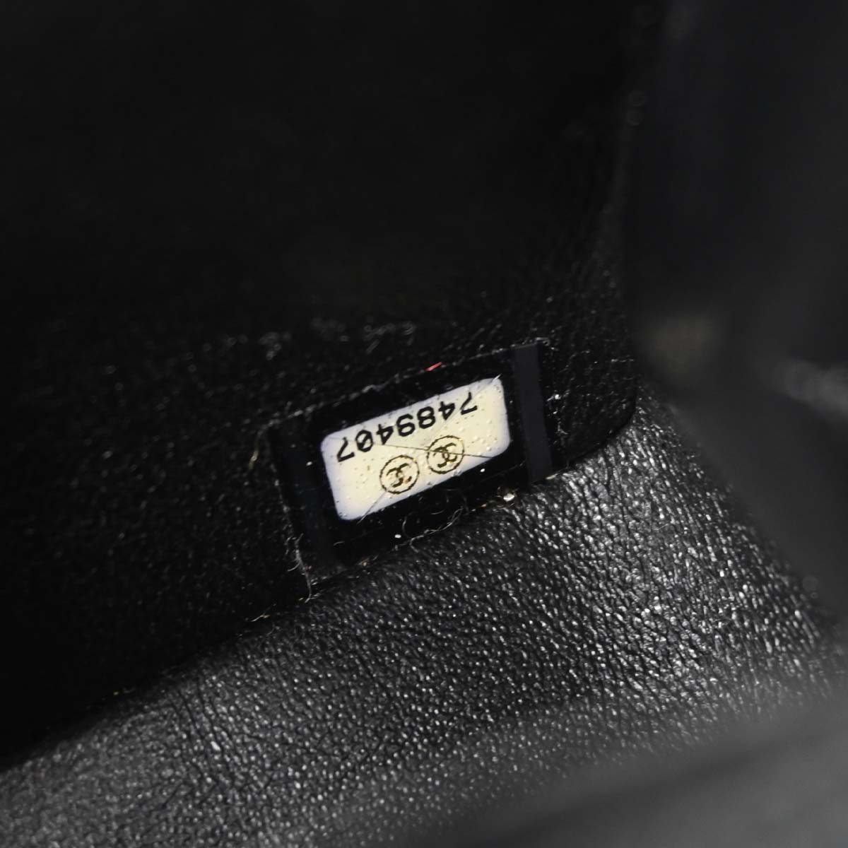 Chanel Black Lambskin Choco Bar Costume Pearl Shoulder Bag