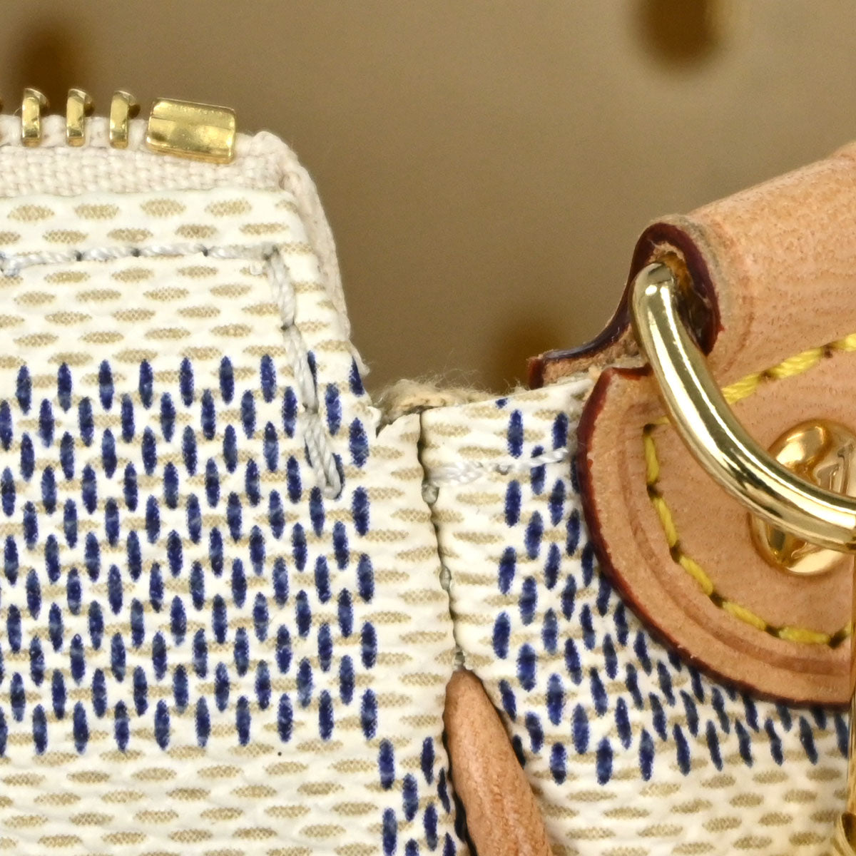 Louis Vuitton Damier Azur Eva 2way Shoulder Chain Handbag N55214