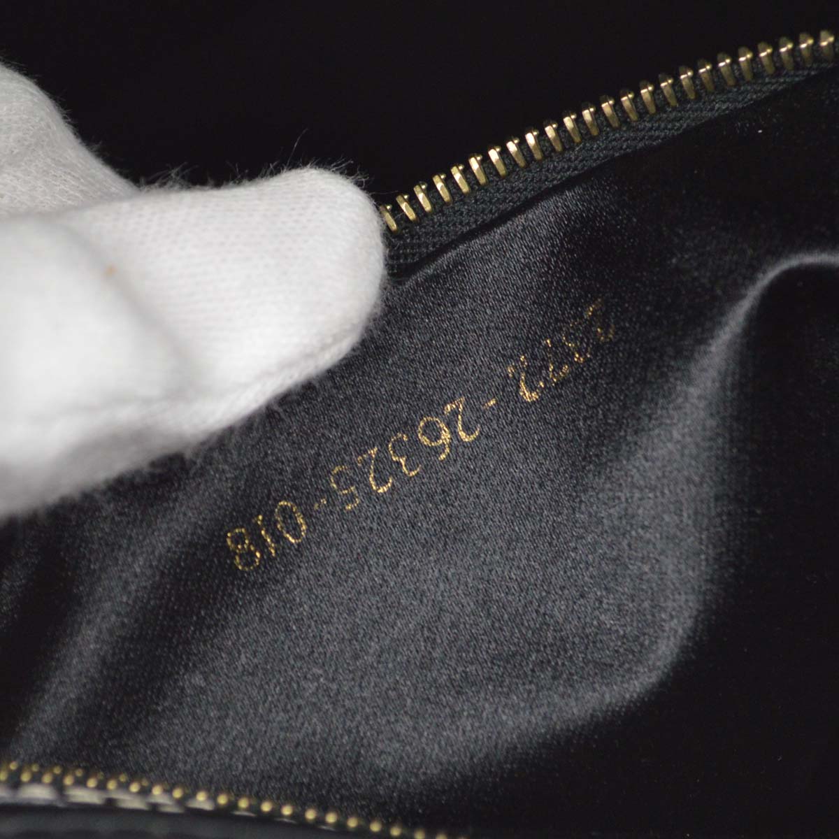 Fendi Black Leather Mamma Baguette Handbag