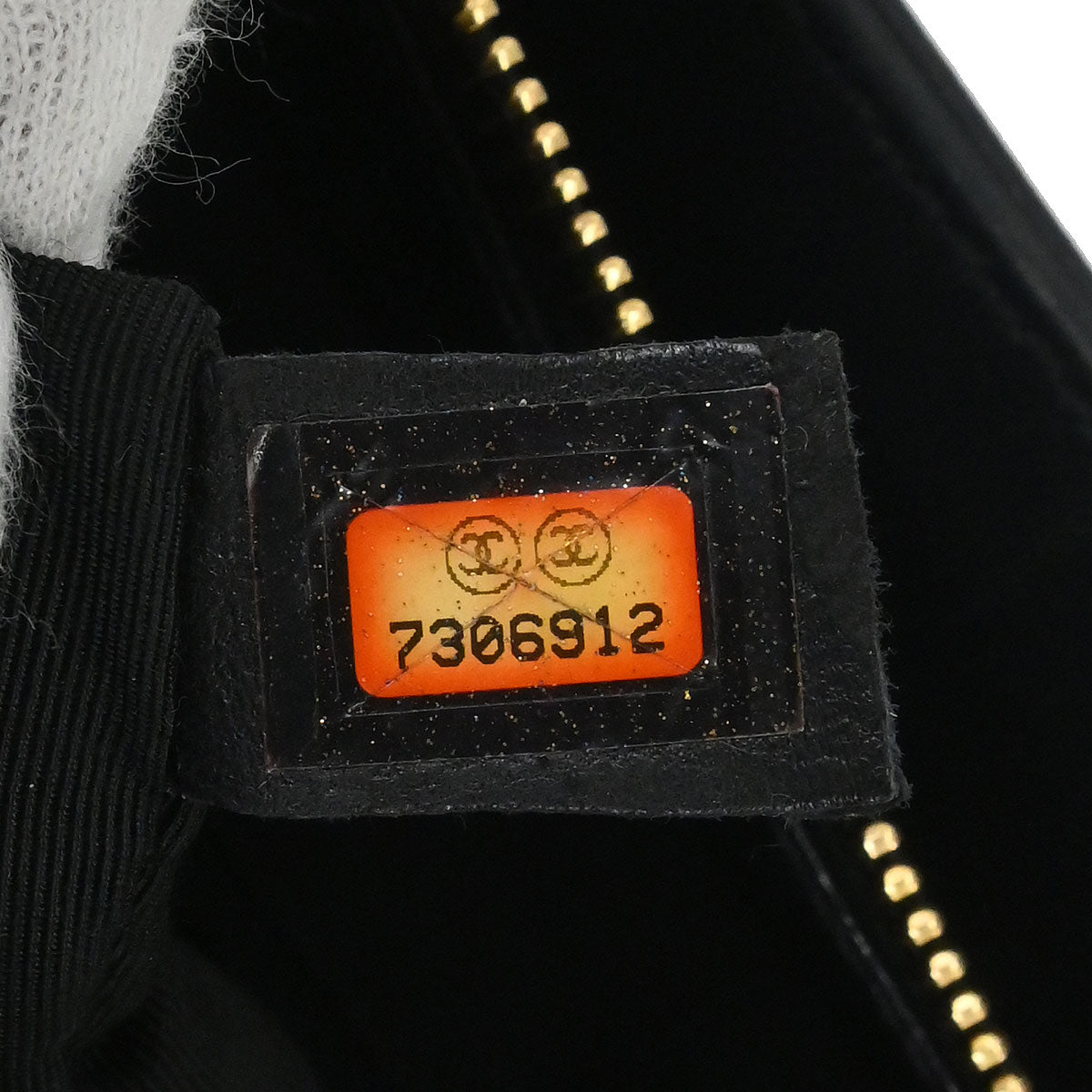 Chanel 2002-2003 Black Lambskin Choco Bar Tote Handbag