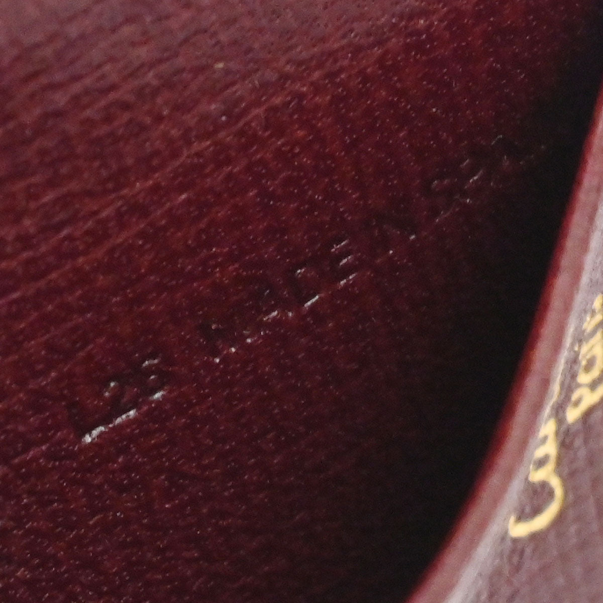 Cartier Bordeaux Must de Cartier Key Case Small Good