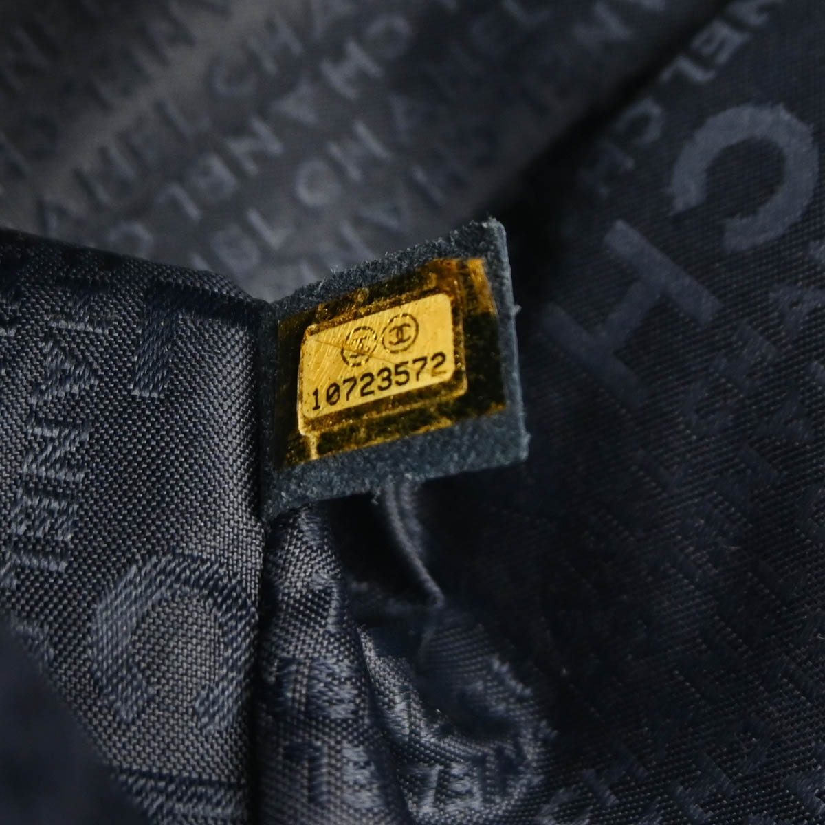 Chanel 2005-2006 Indigo Denim Shoulder Bag