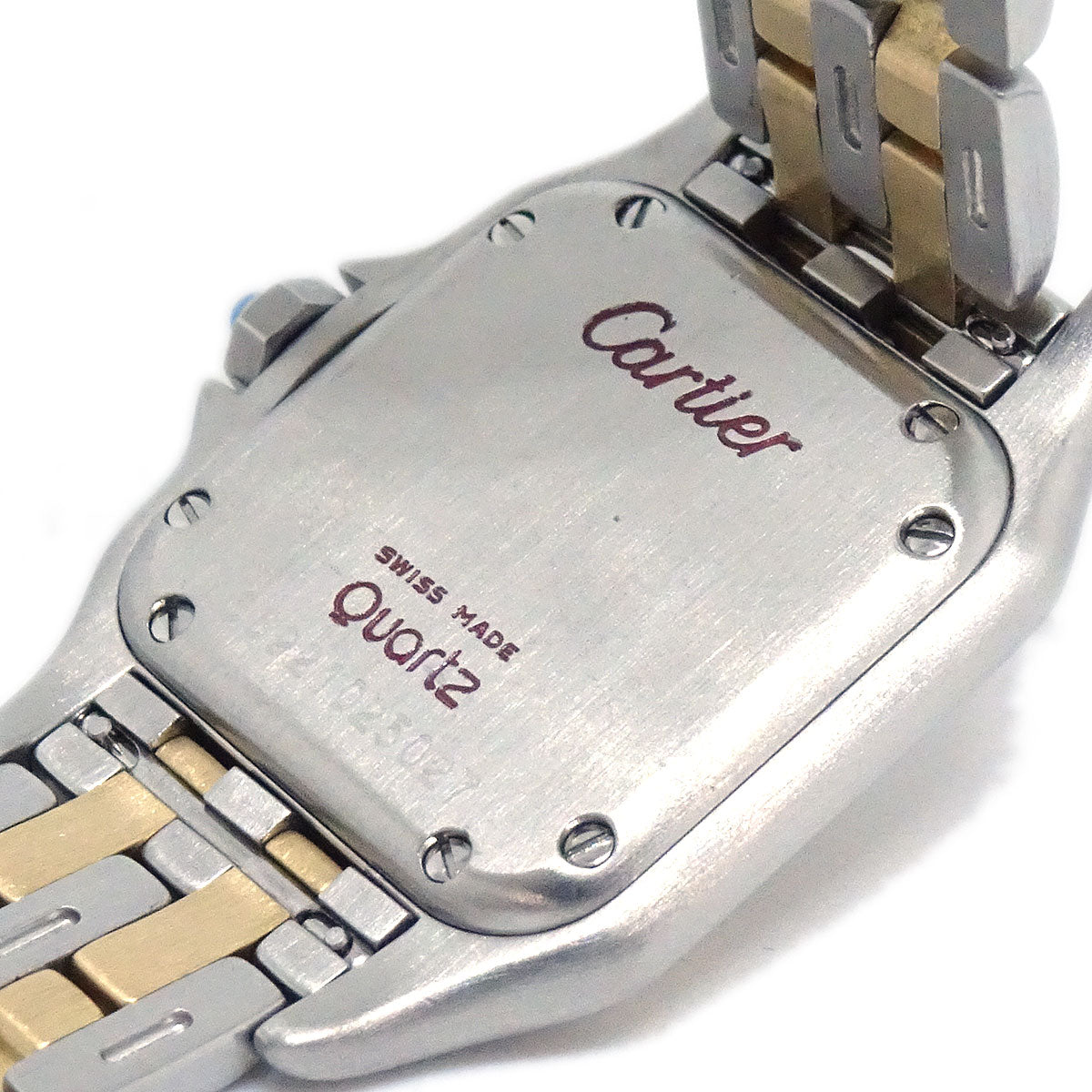 Cartier Panthere SM 2-Row Ref.166921 Quartz Watch 18KYG SS
