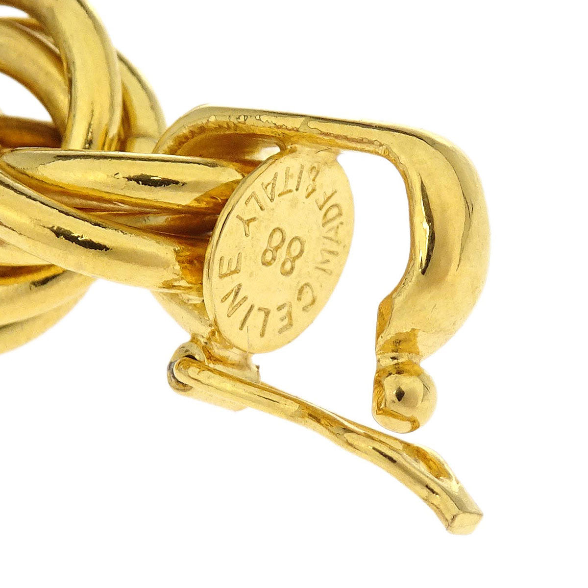 Celine Gold Chain Necklace 88