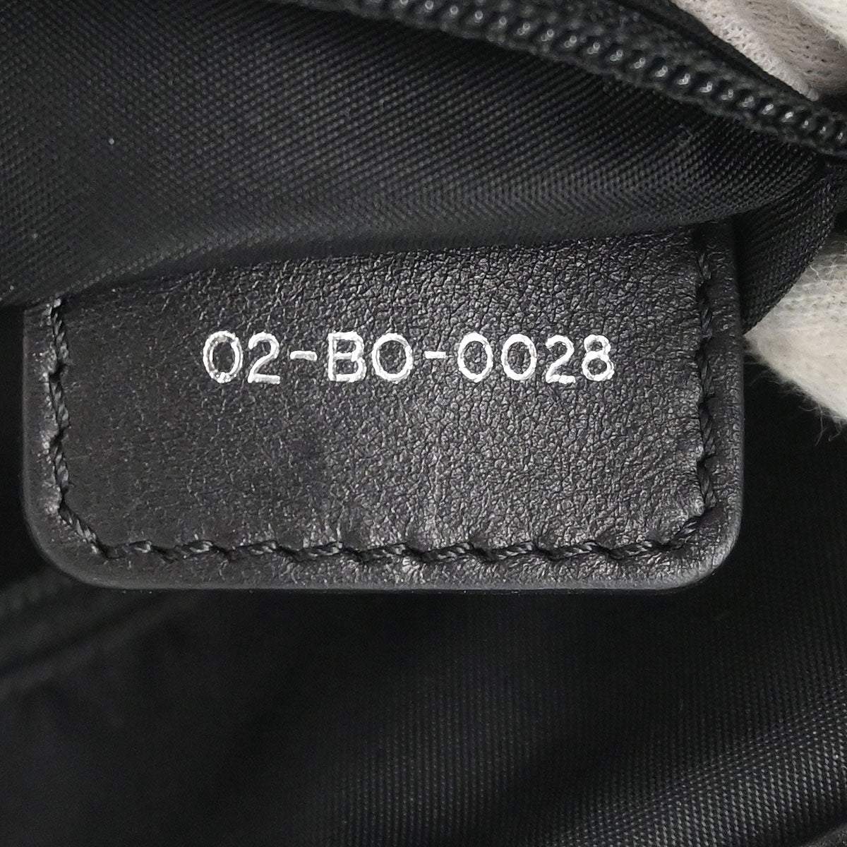 Christian Dior Black Nylon Cannage Charming Doctor Bag Handbag