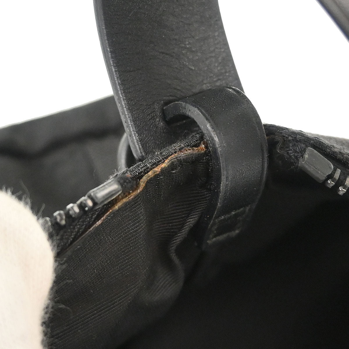 Gucci Black GG Handbag