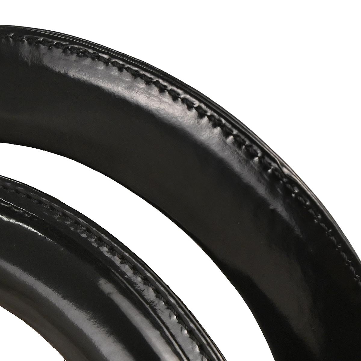 Christian Dior Black Patent Leather Cannage Lady Dior Shoulder Handbag