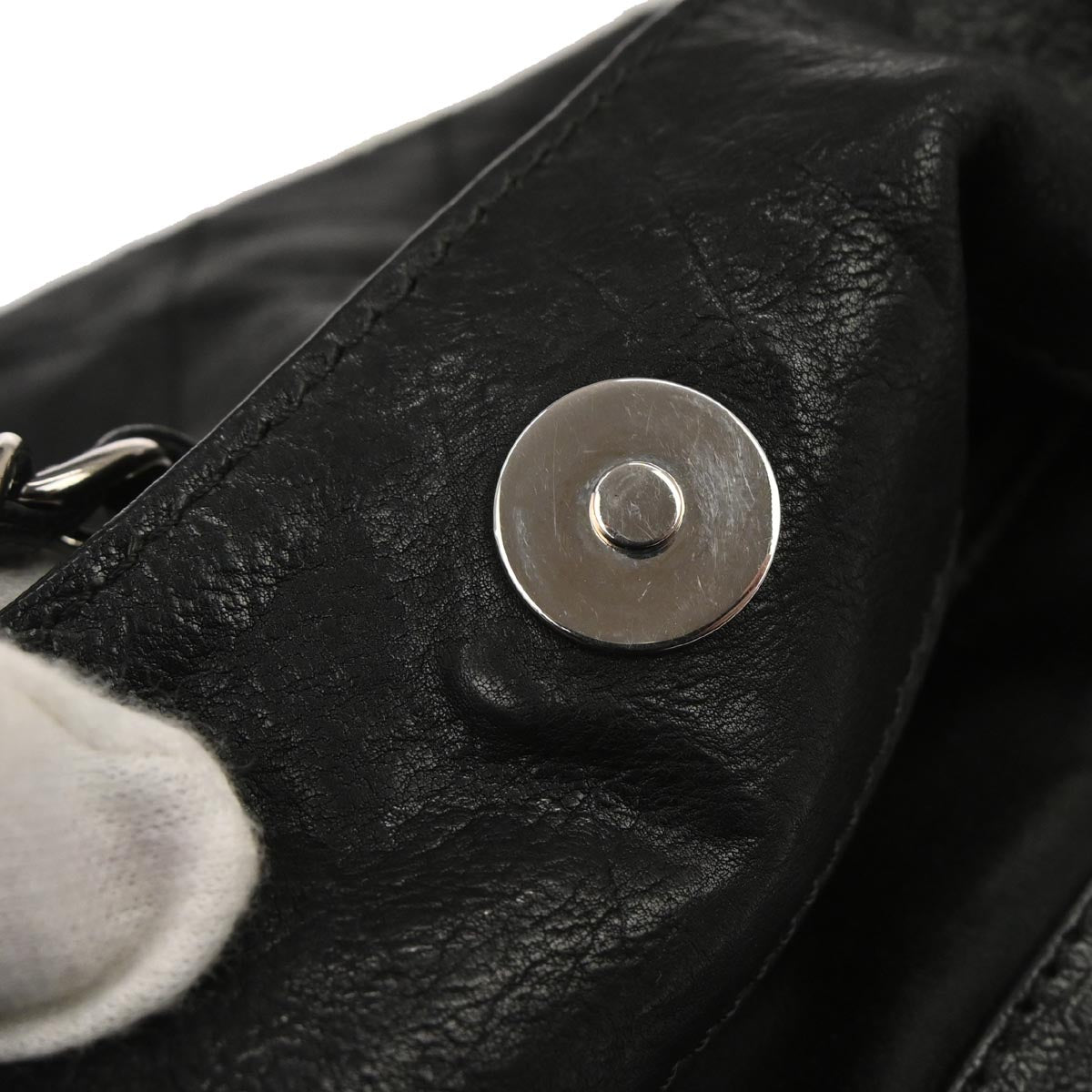 Chanel 2006-2008 Black Calfskin Coco Cabas Handbag