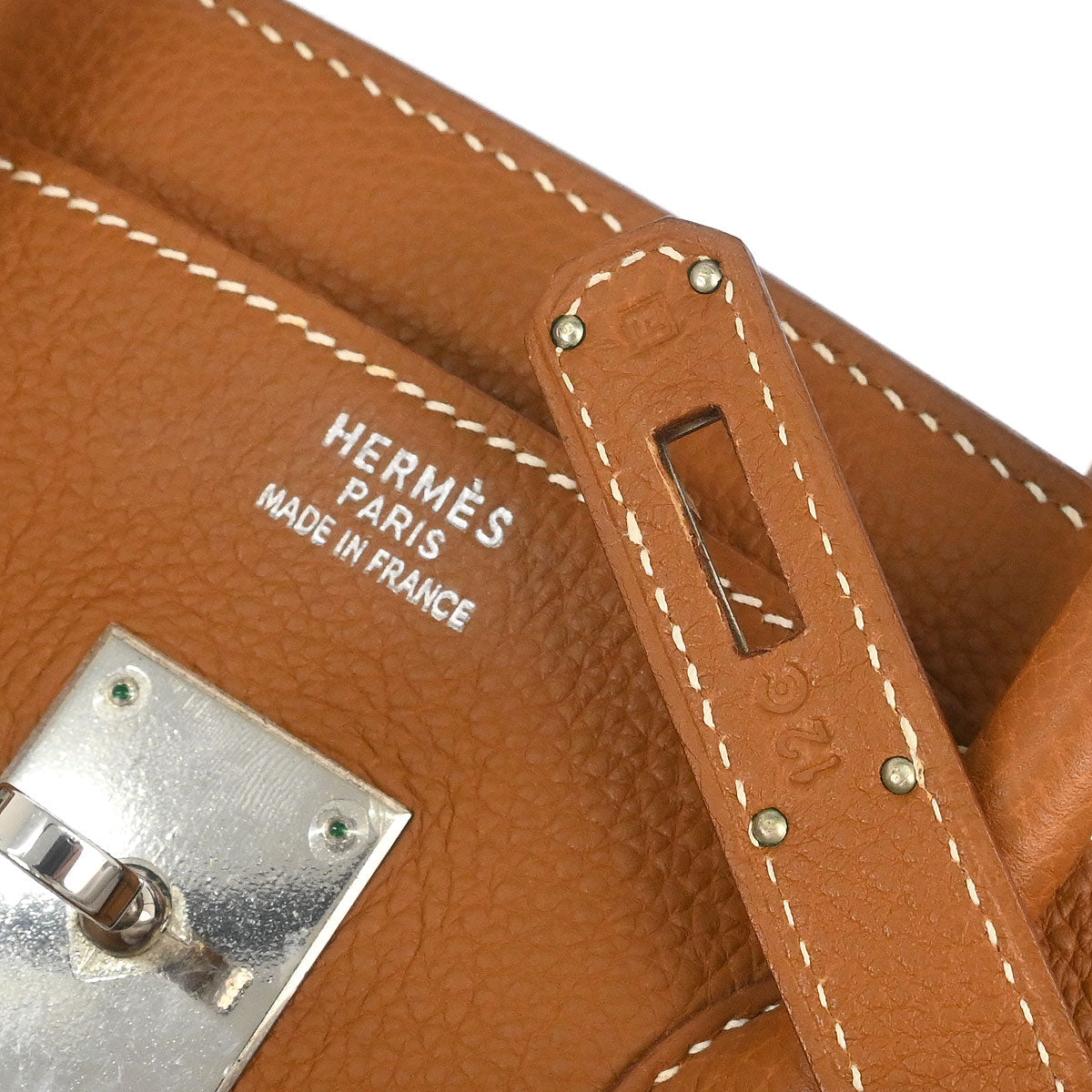 Hermes Gold Togo Birkin 35 Handbag