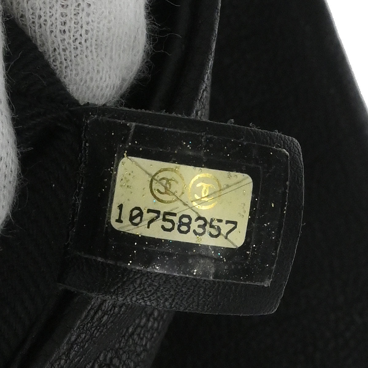 Chanel 2005-2006 Black Calfskin Accordion Flap Bag