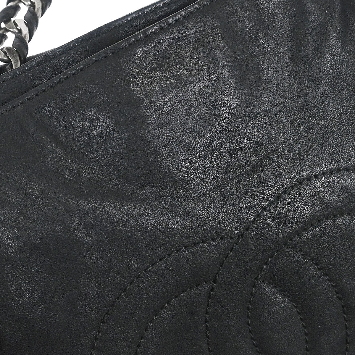 Chanel 2005-2006 Black Calfskin Luxury Line Tote Bag