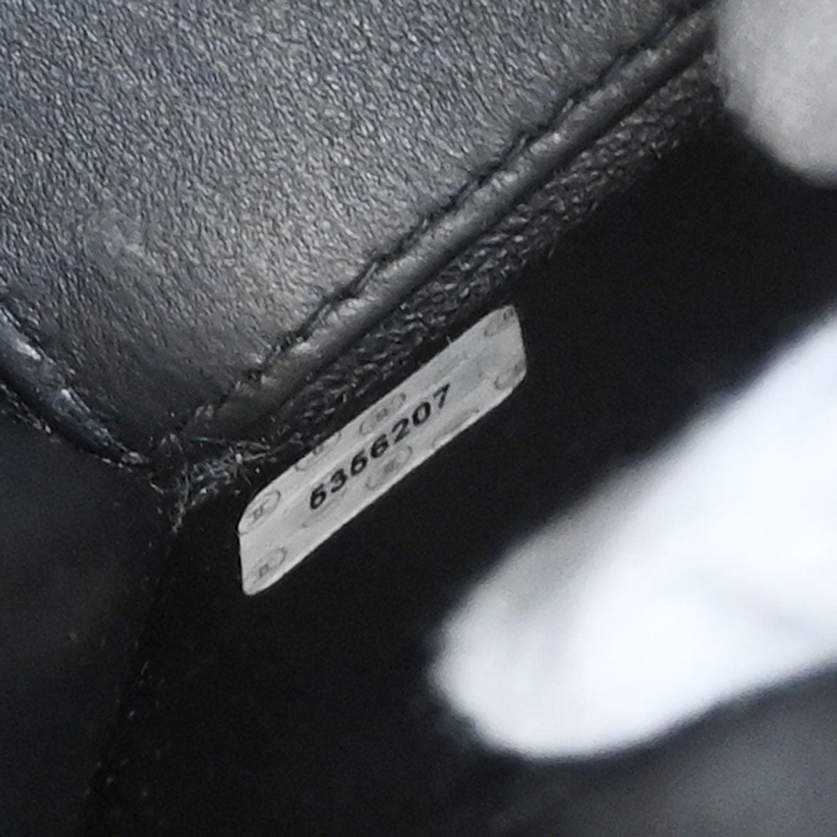 Chanel 1997-1999 Black Lambskin Tote Bag