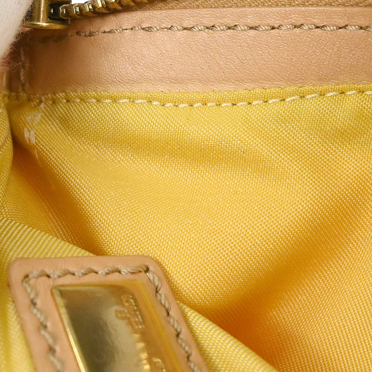 Fendi Pink Canvas Zucchino Handbag