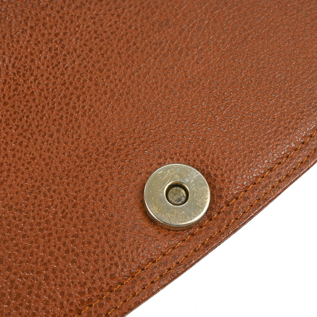 Yves Saint Laurent Brown Leather Shoulder Bag