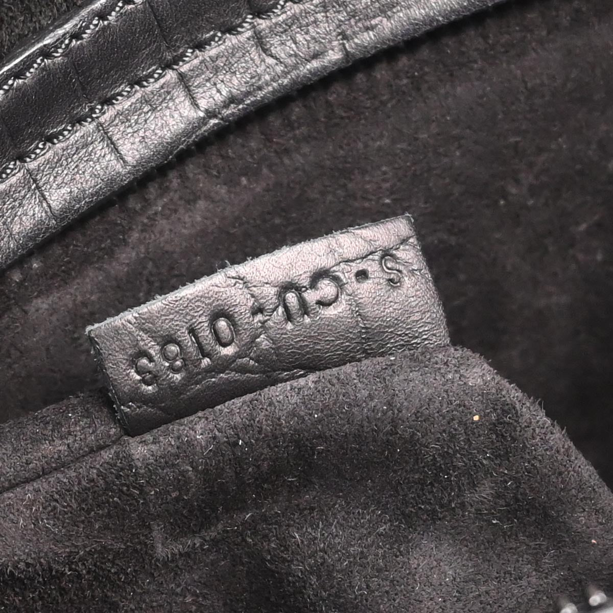 Celine Black Leather Phantom Luggage Tote Bag