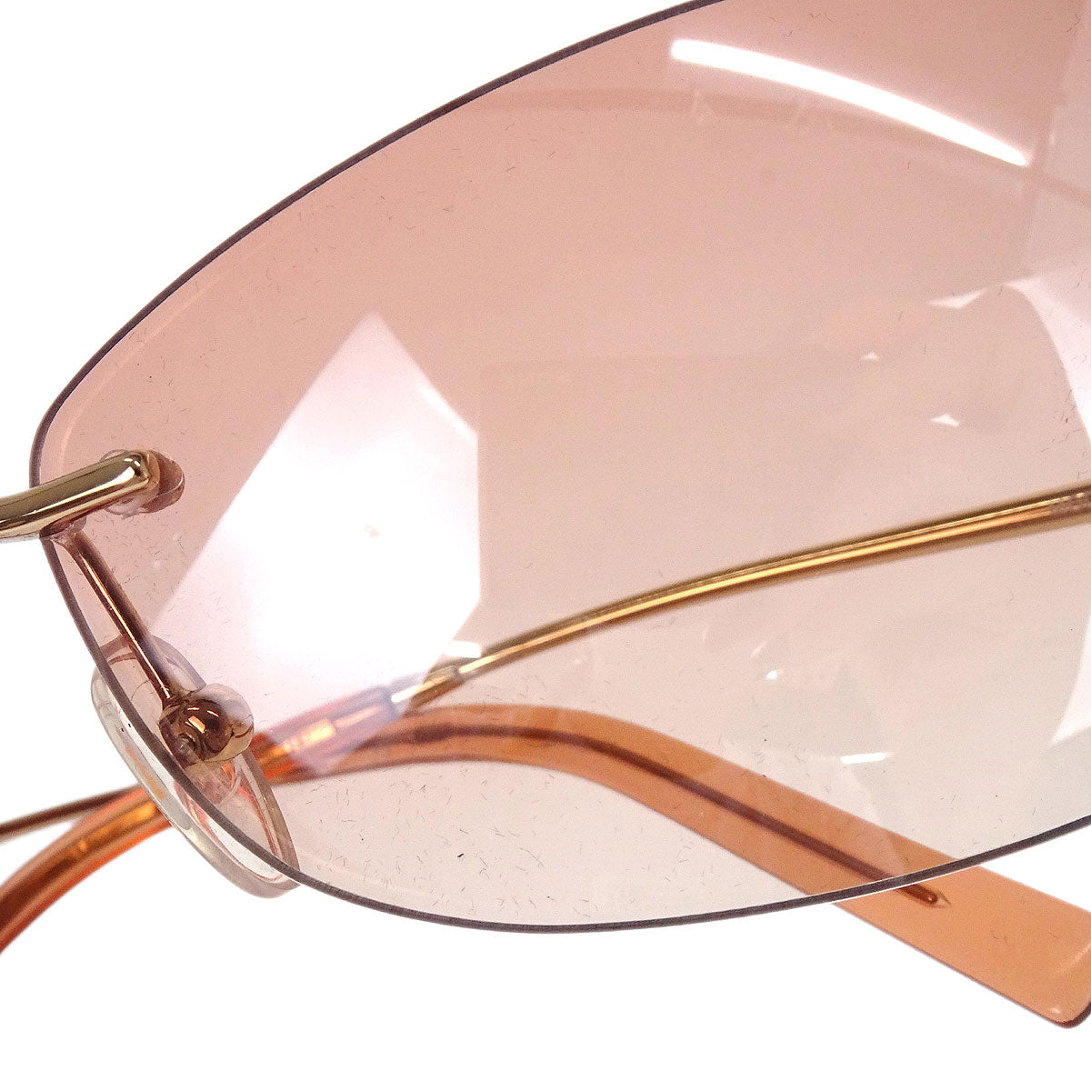 Fendi Sunglasses Eyewear Brown Small Good