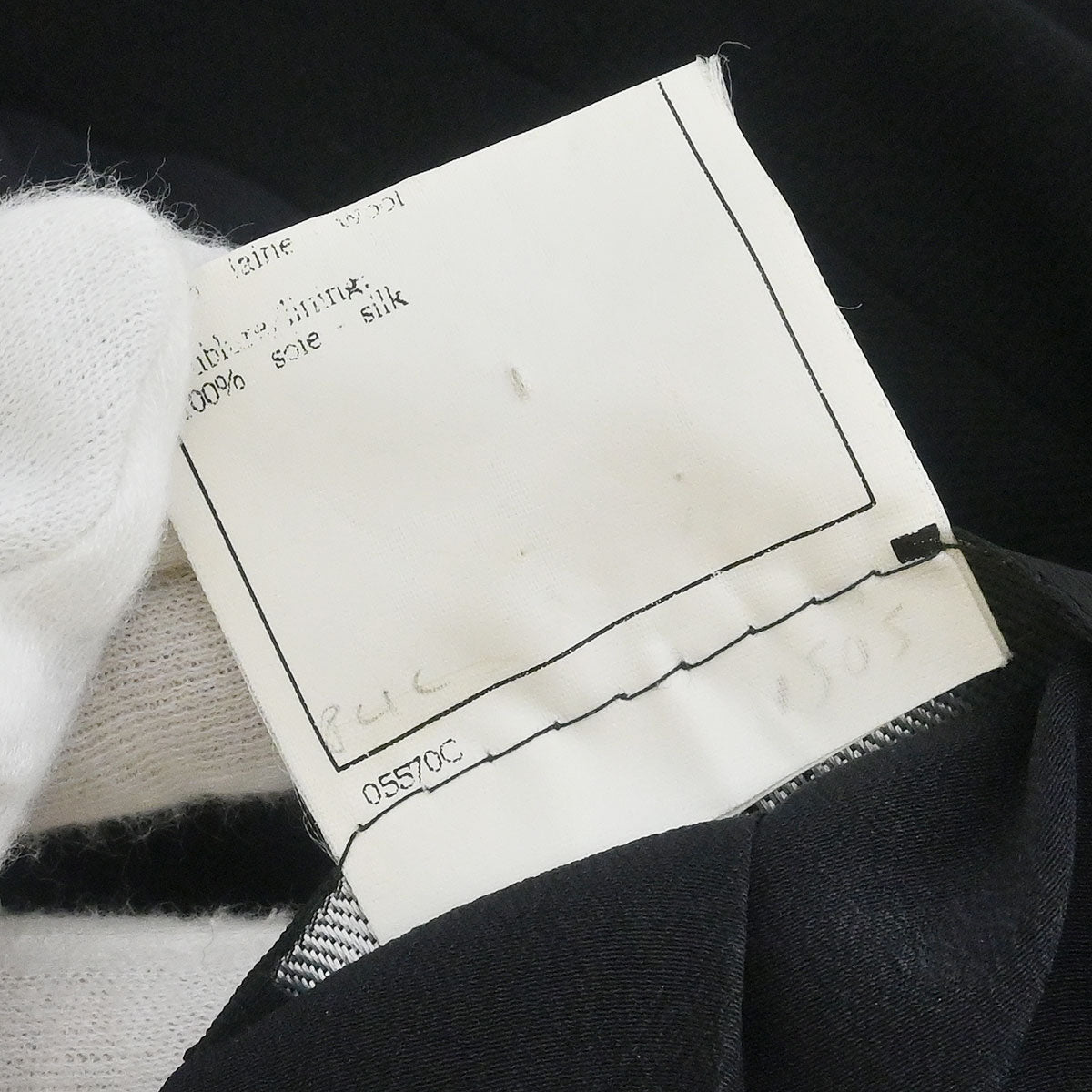 Chanel 1997 Double Breasted Jacket Black #38