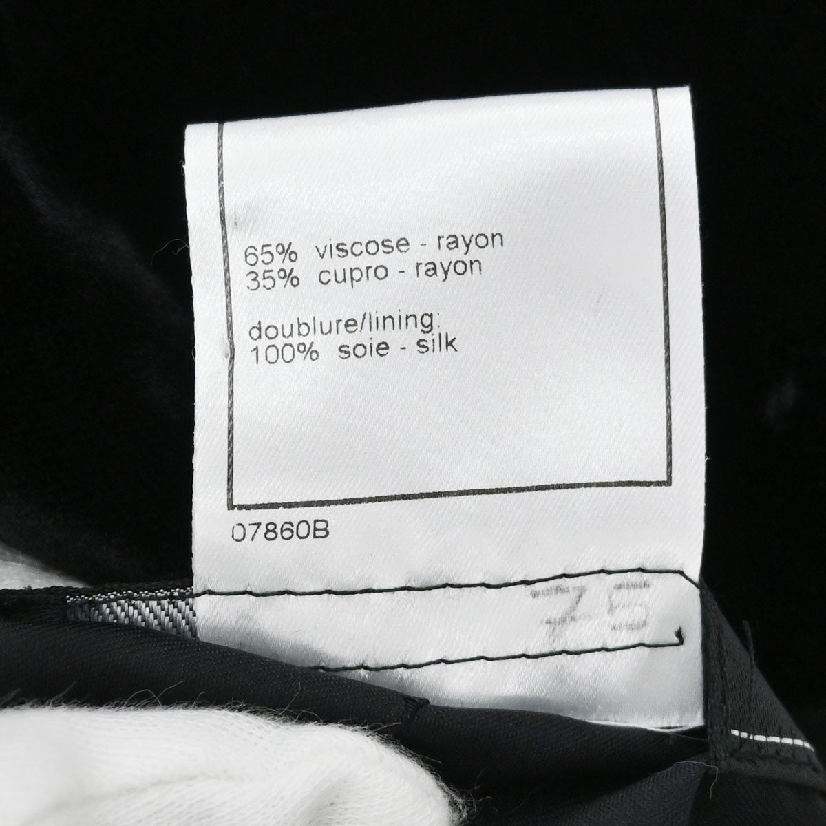 Chanel 1998 Double Breasted Jacket Black #36