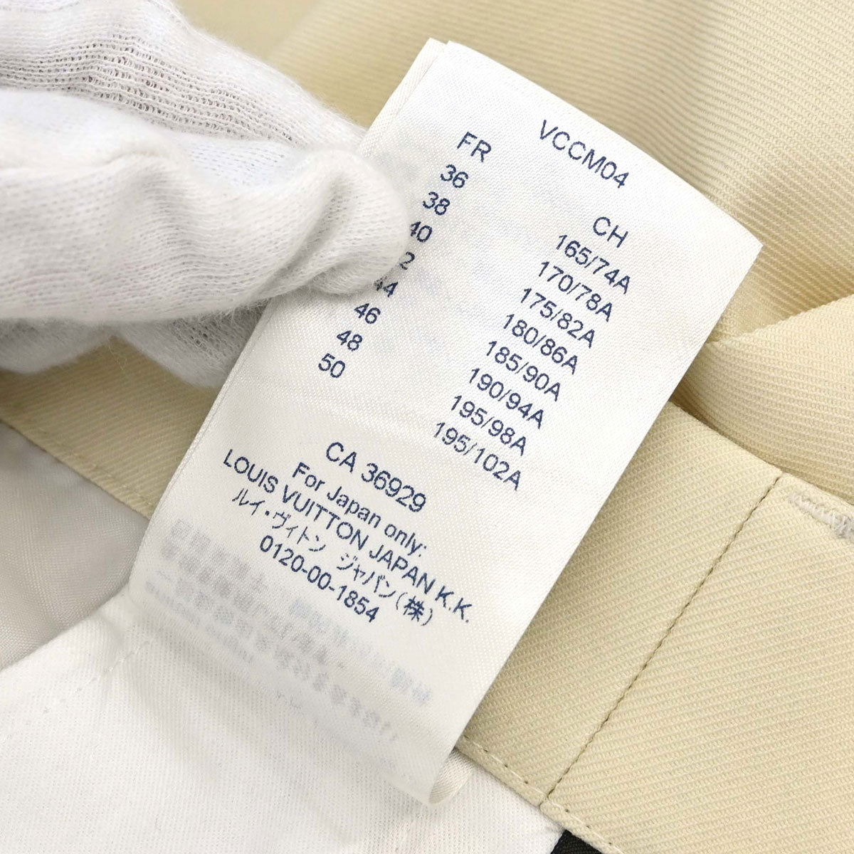 Louis Vuitton 2019 Long Pants Ivory #38