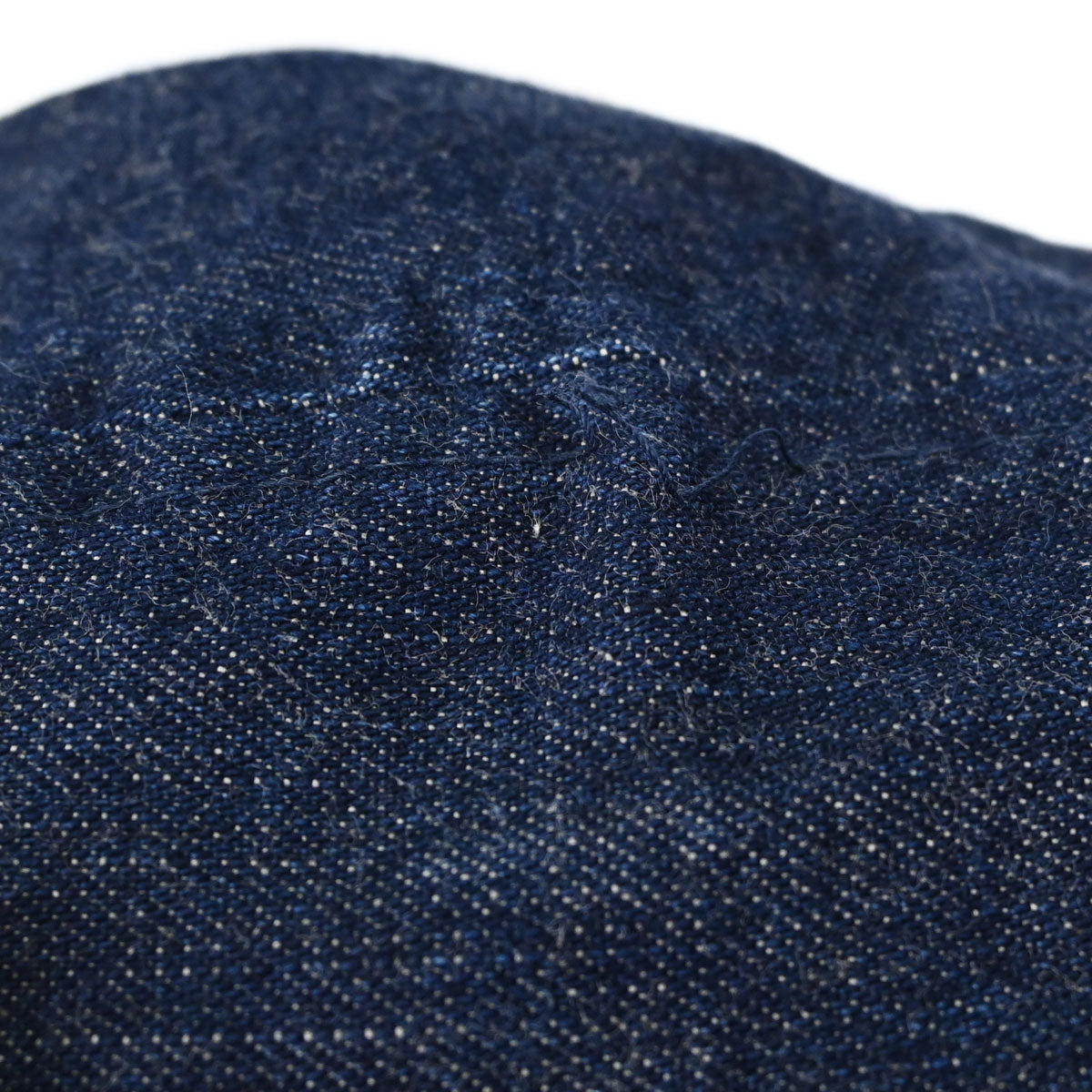 Chanel Indigo Denim Night Flight Embroidery Hat #M Small Good