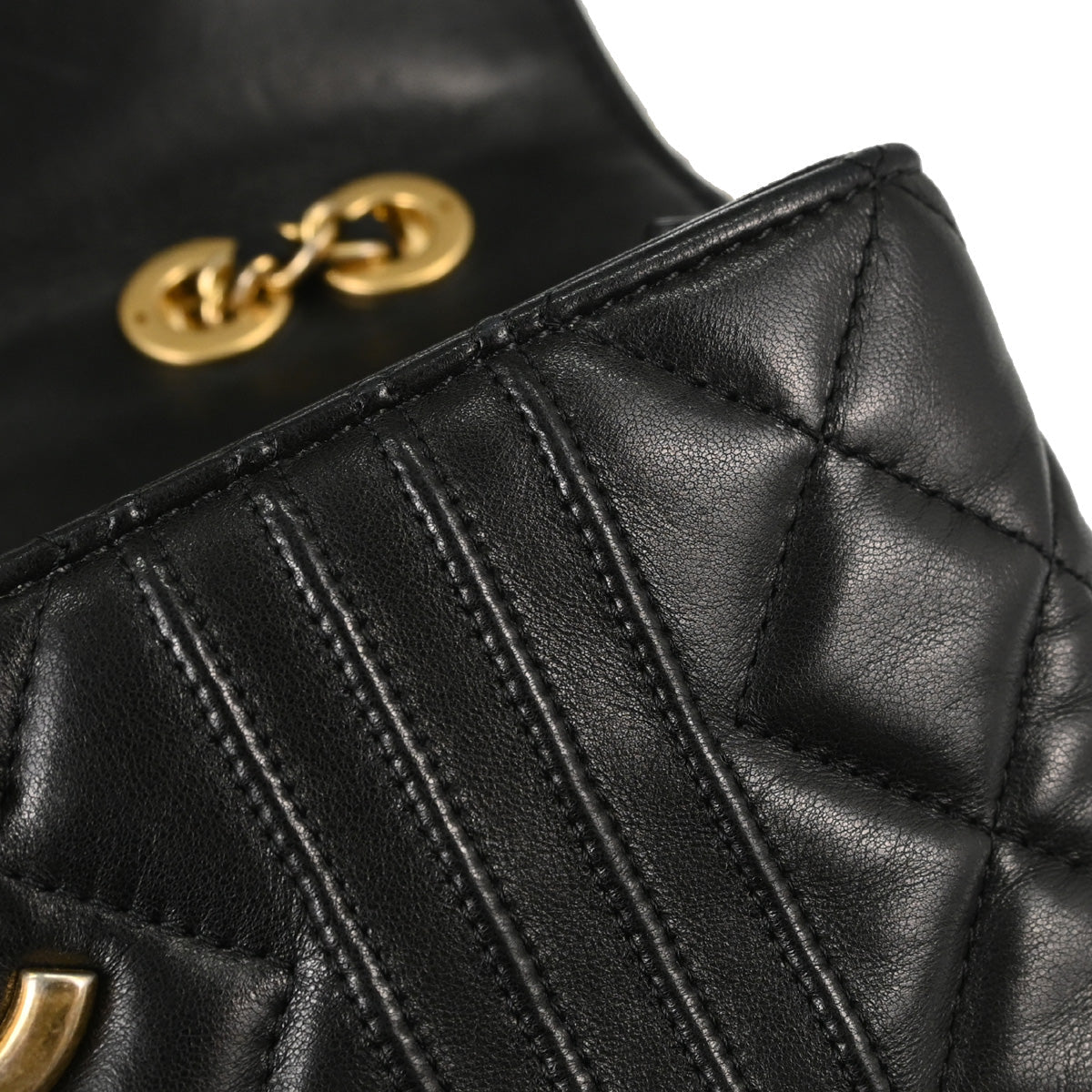 Chanel Black Lambskin Mademoiselle Shoulder Bag