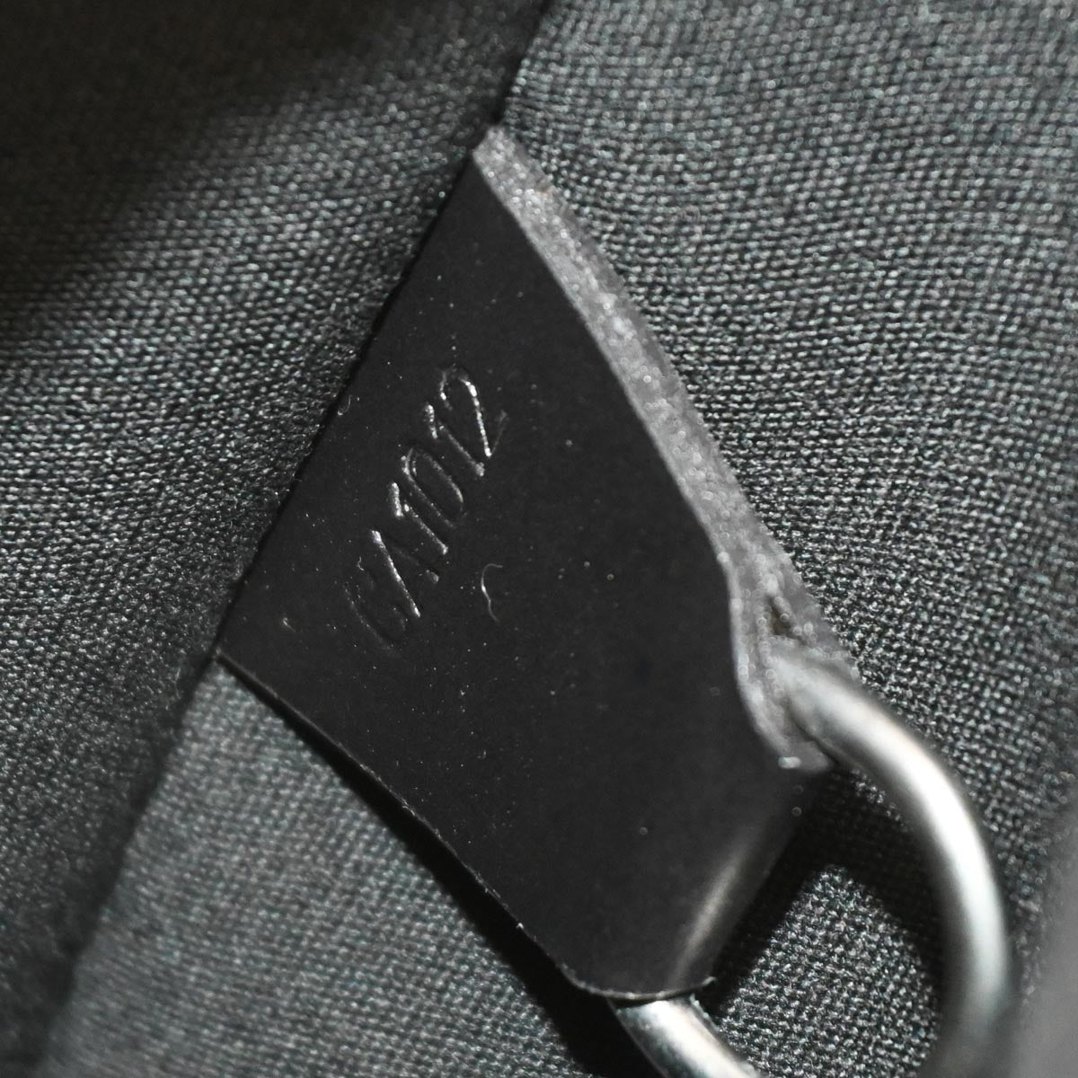 Louis Vuitton Black Monogram Mat Alston Shoulder Bag M55122