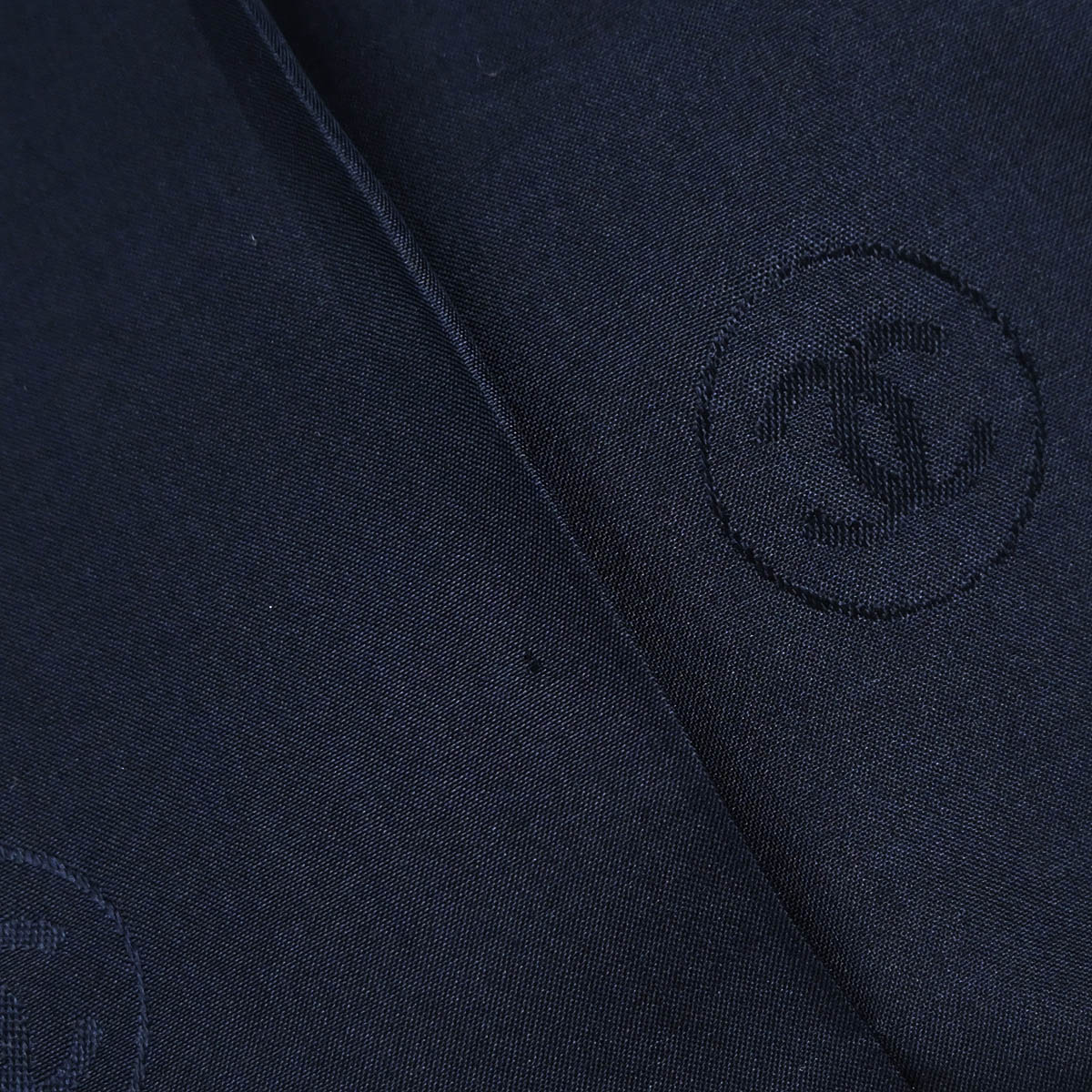 Chanel 1999 Single Breasted Jacket Navy #38