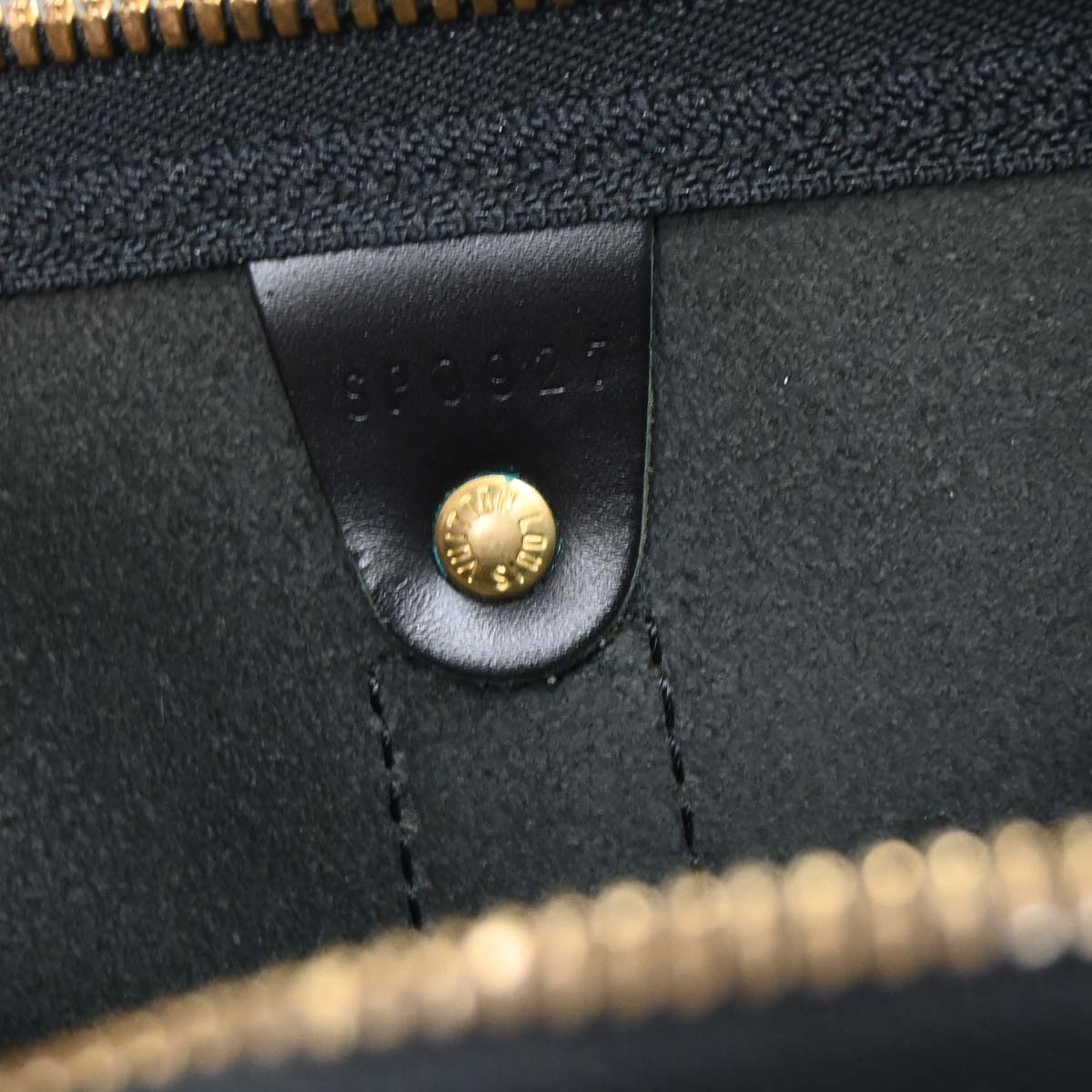 Louis Vuitton Black Epi Keepall 45 Travel Duffle Bag M42972