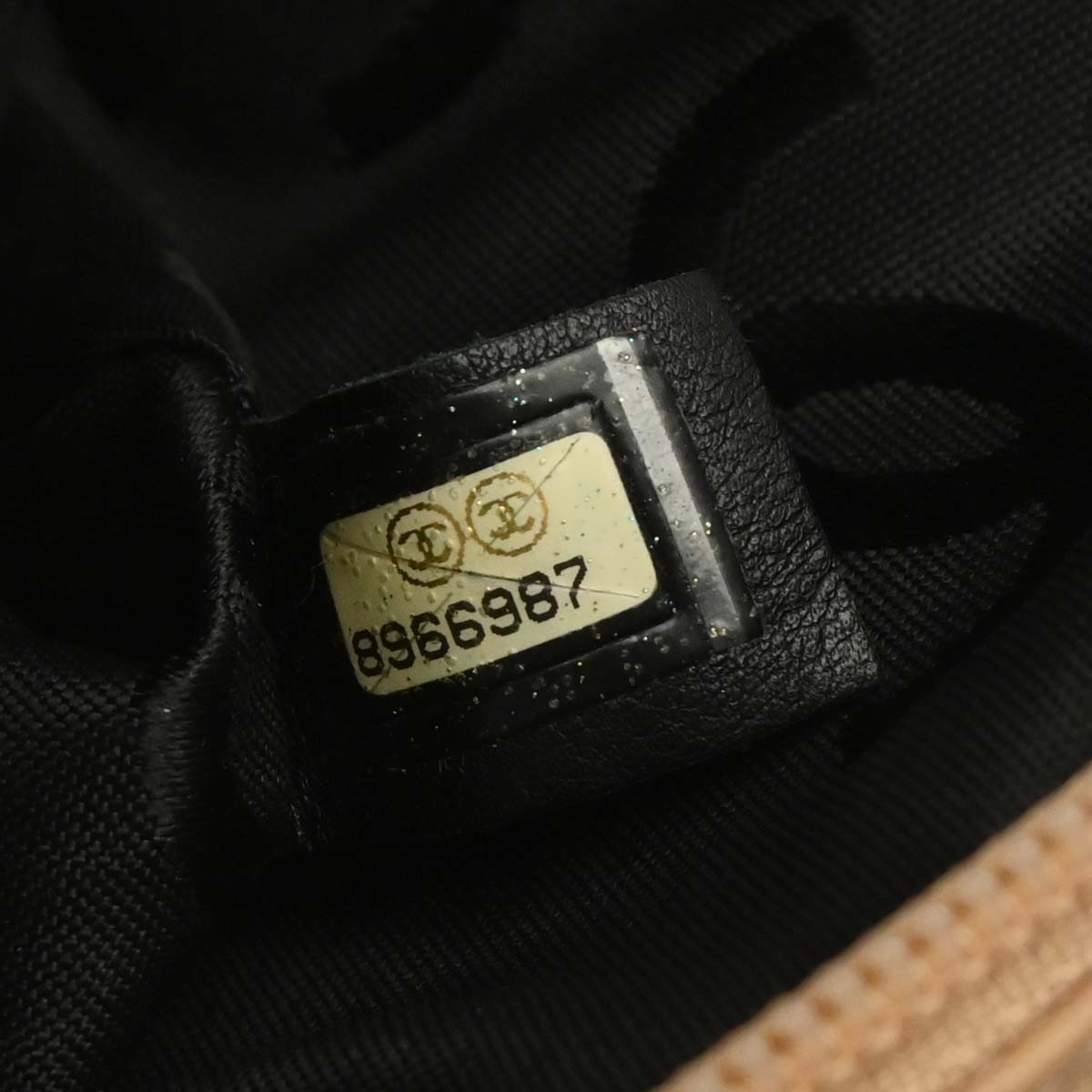 Chanel Beige Calfskin Cambon Ligne Handbag