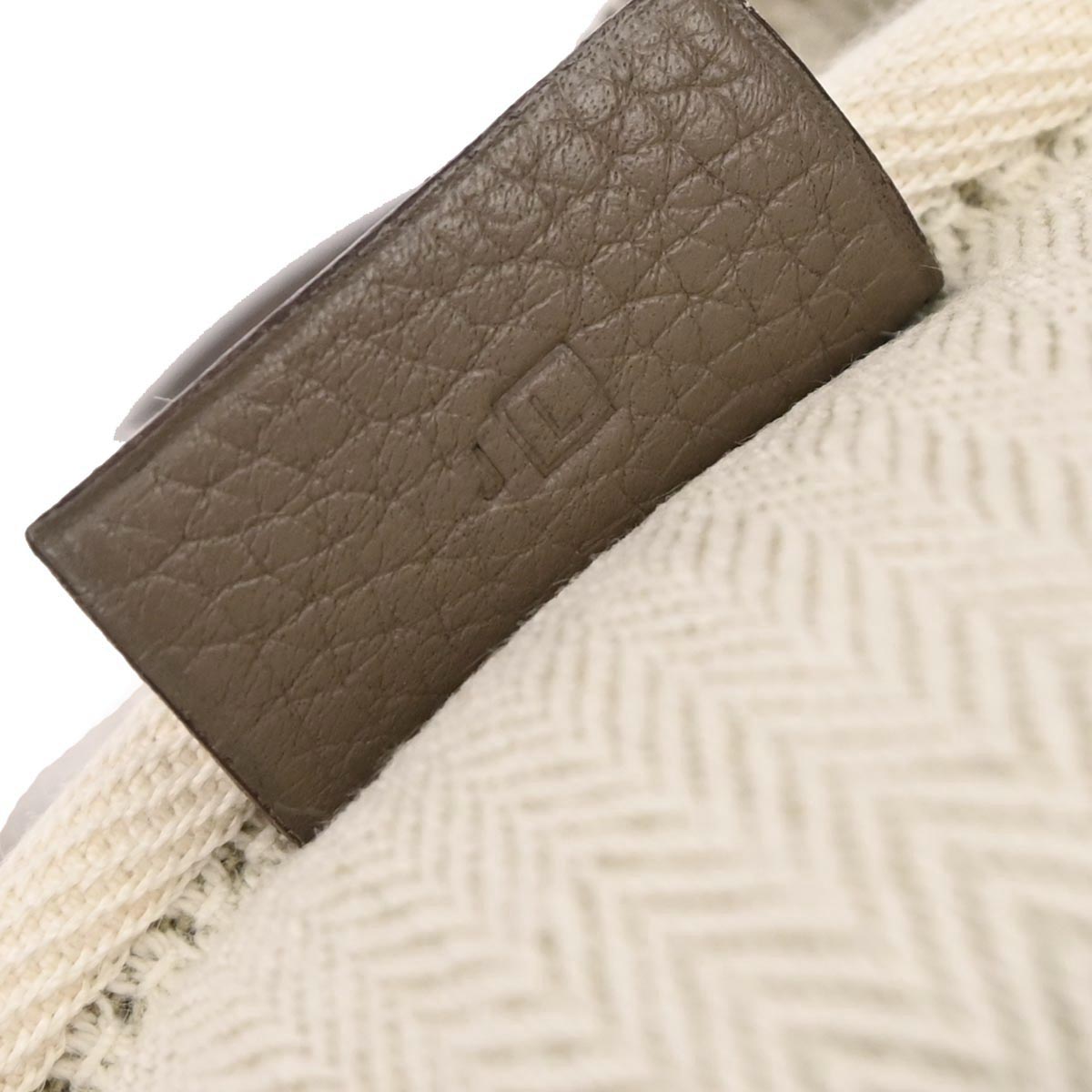 Hermes Etoupe Gray Taurillon Clemence Victoria 35 Business Handbag