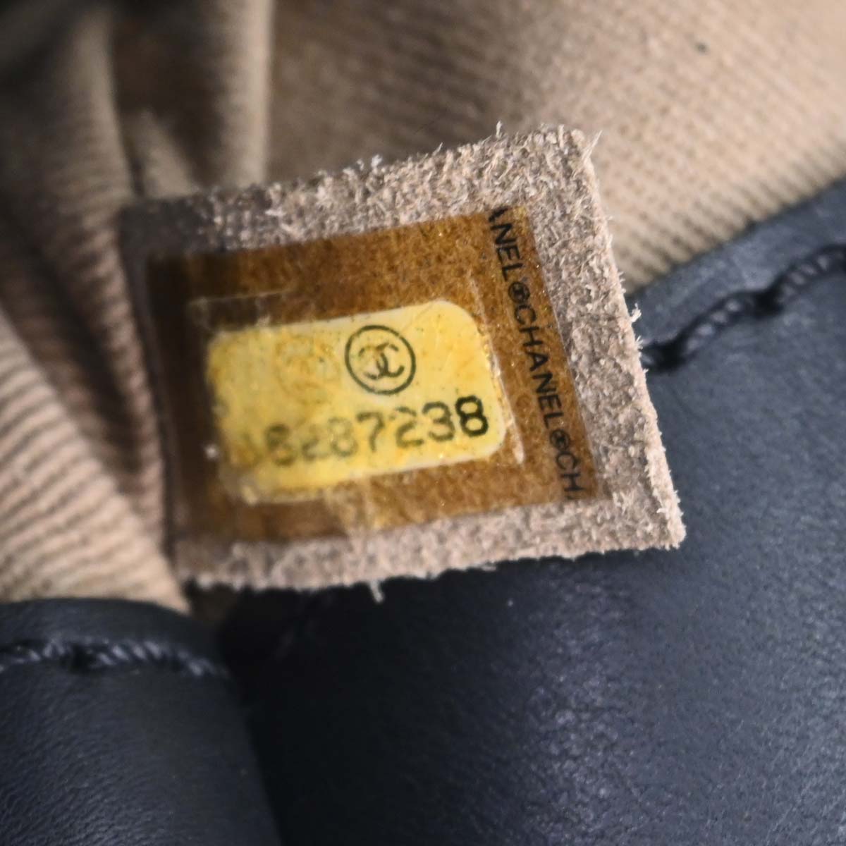 Chanel Black Calfskin Paris-Edinburgh Highlander Messenger Bag