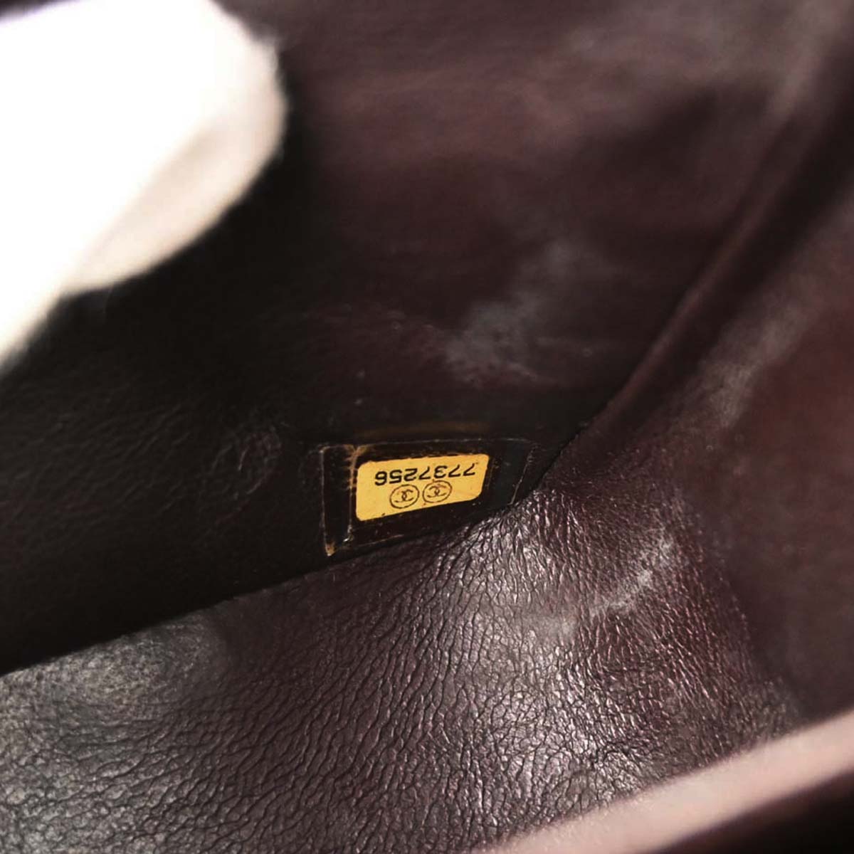 Chanel 2002-2003 Brown Lambskin Medium Classic Double Flap Shoulder Bag