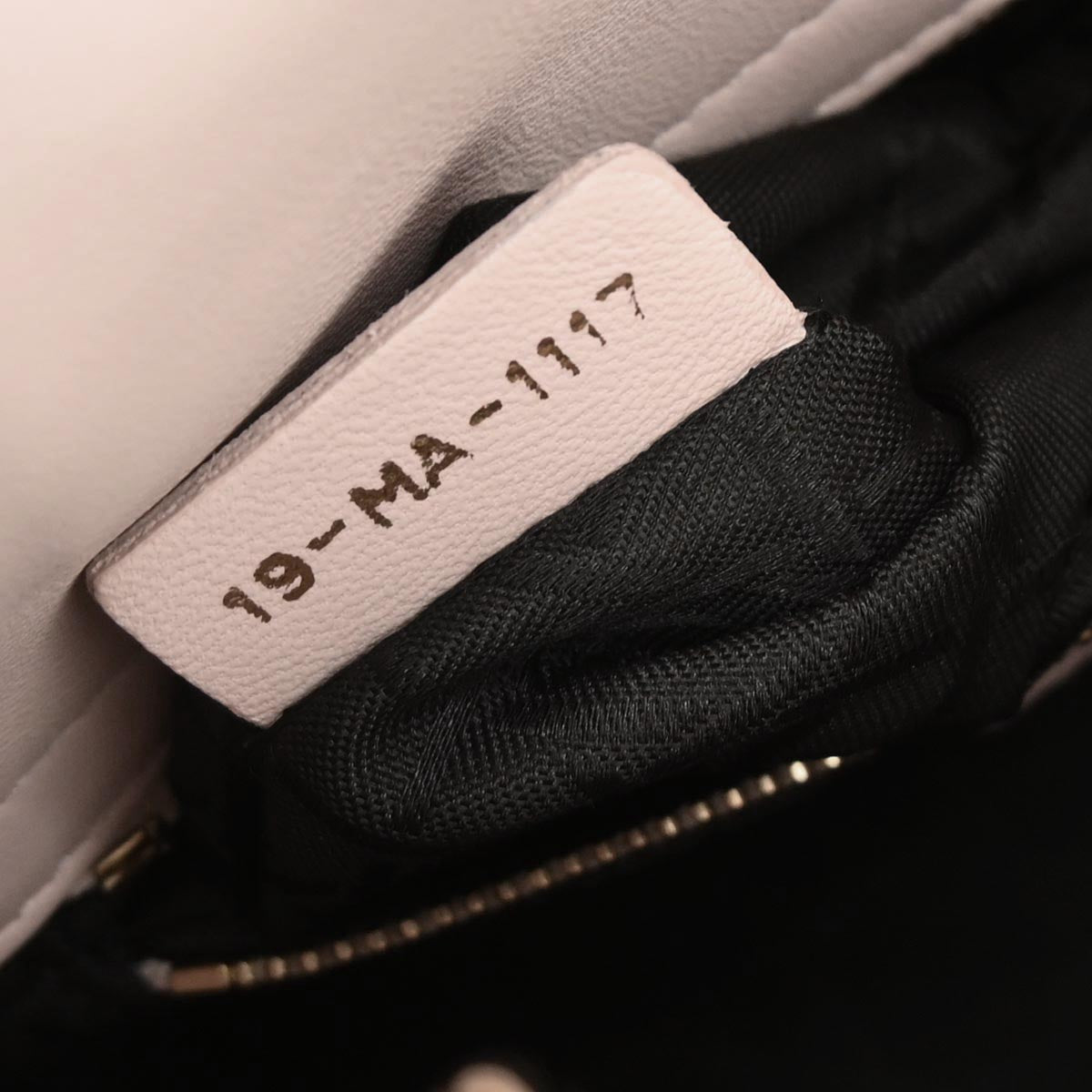 Christian Dior Pink Lambskin Small Lady Dior Cannage 2way Shoulder Handbag