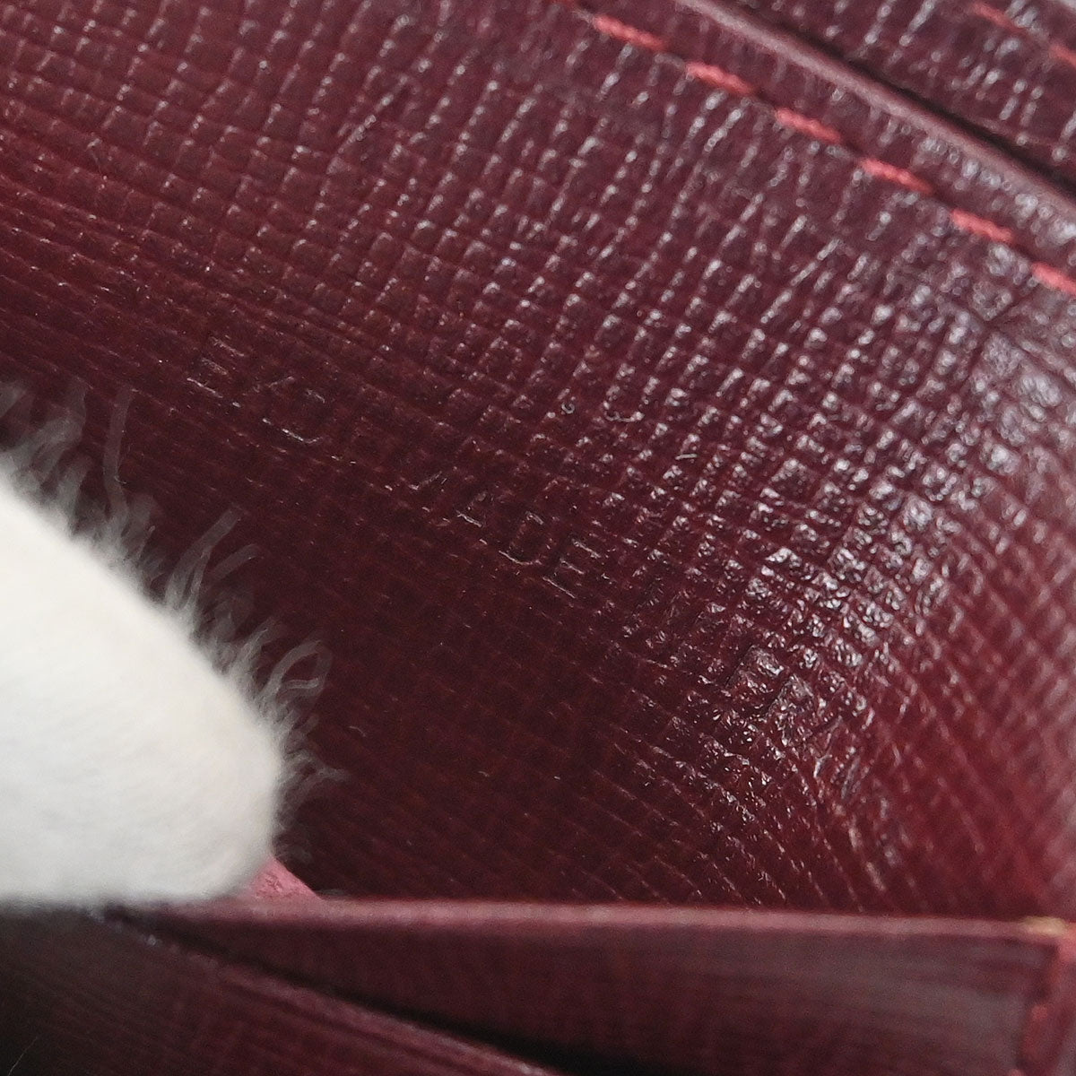 Cartier Must de Cartier Wallet Leather Bordeaux