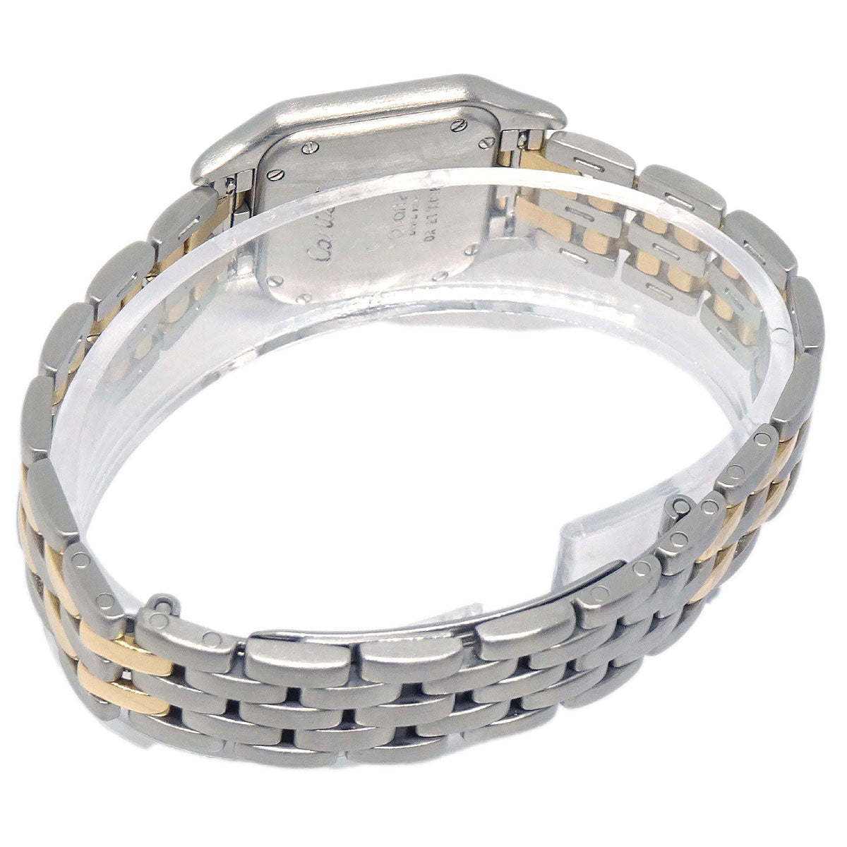 Cartier Panthere SM 2-Row Ref.6692 Quartz Watch 18KYG SS