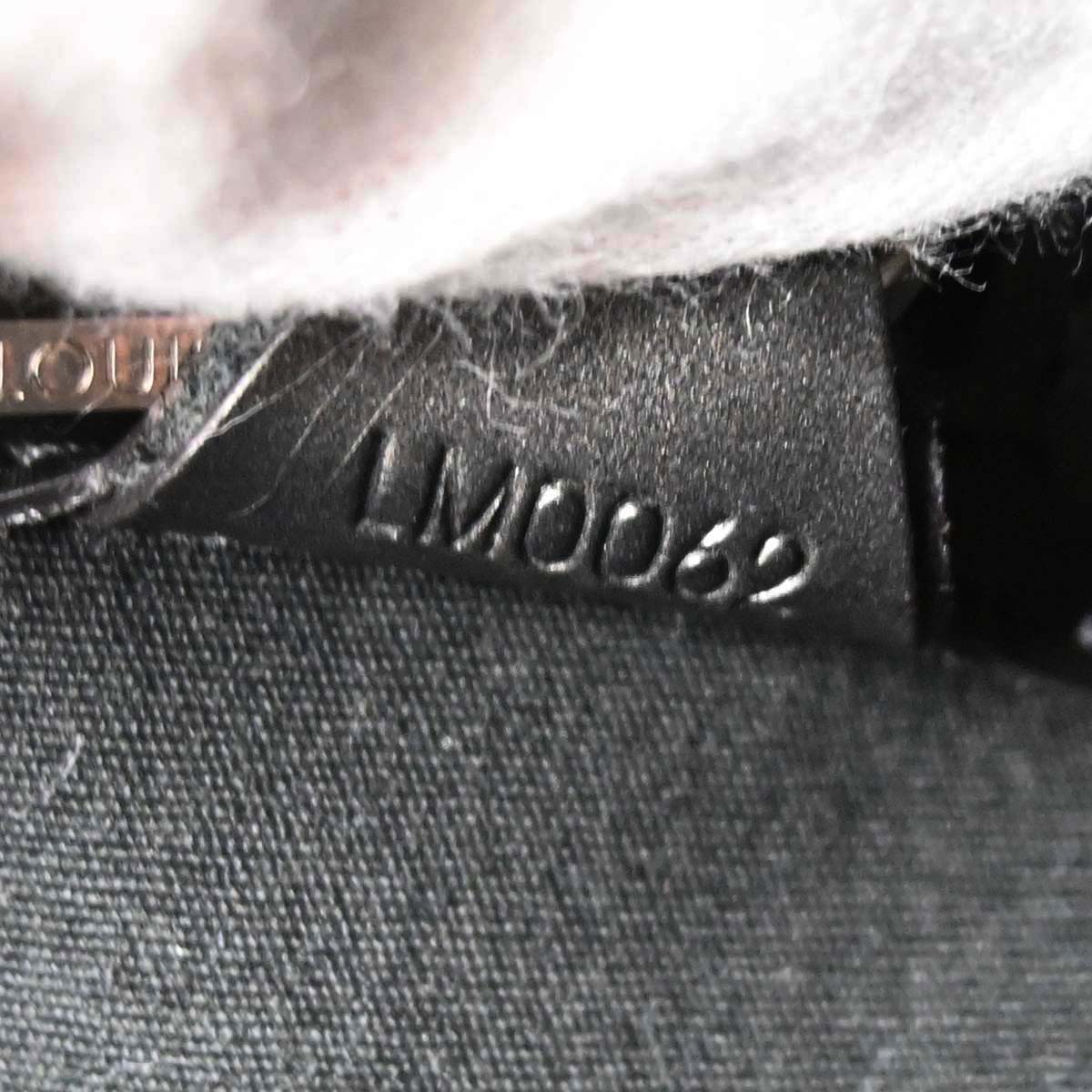 Louis Vuitton Black Monogram Mat Stockton Tote Handbag M55112