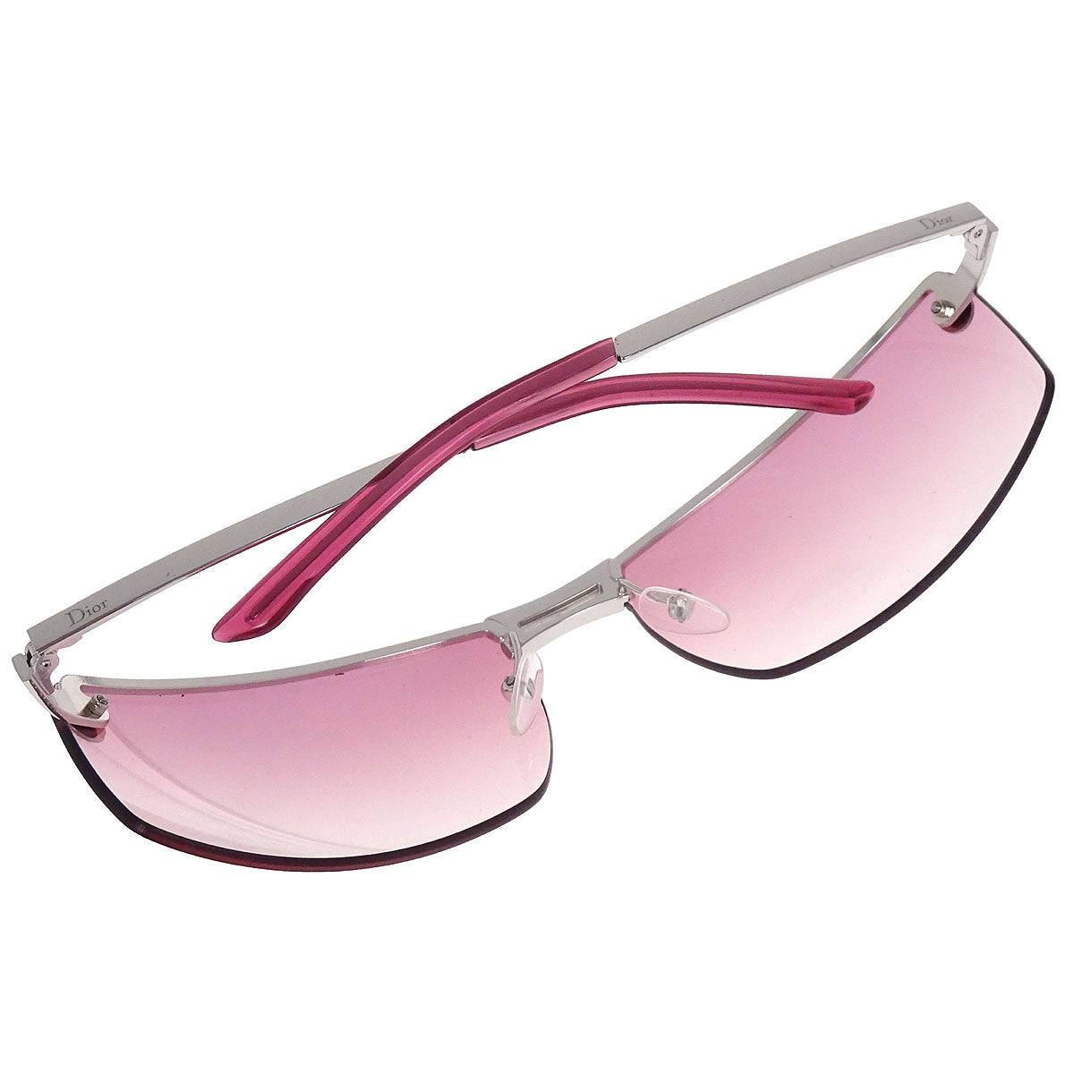 Christian Dior Sunglasses Eyewear Pink Small Good