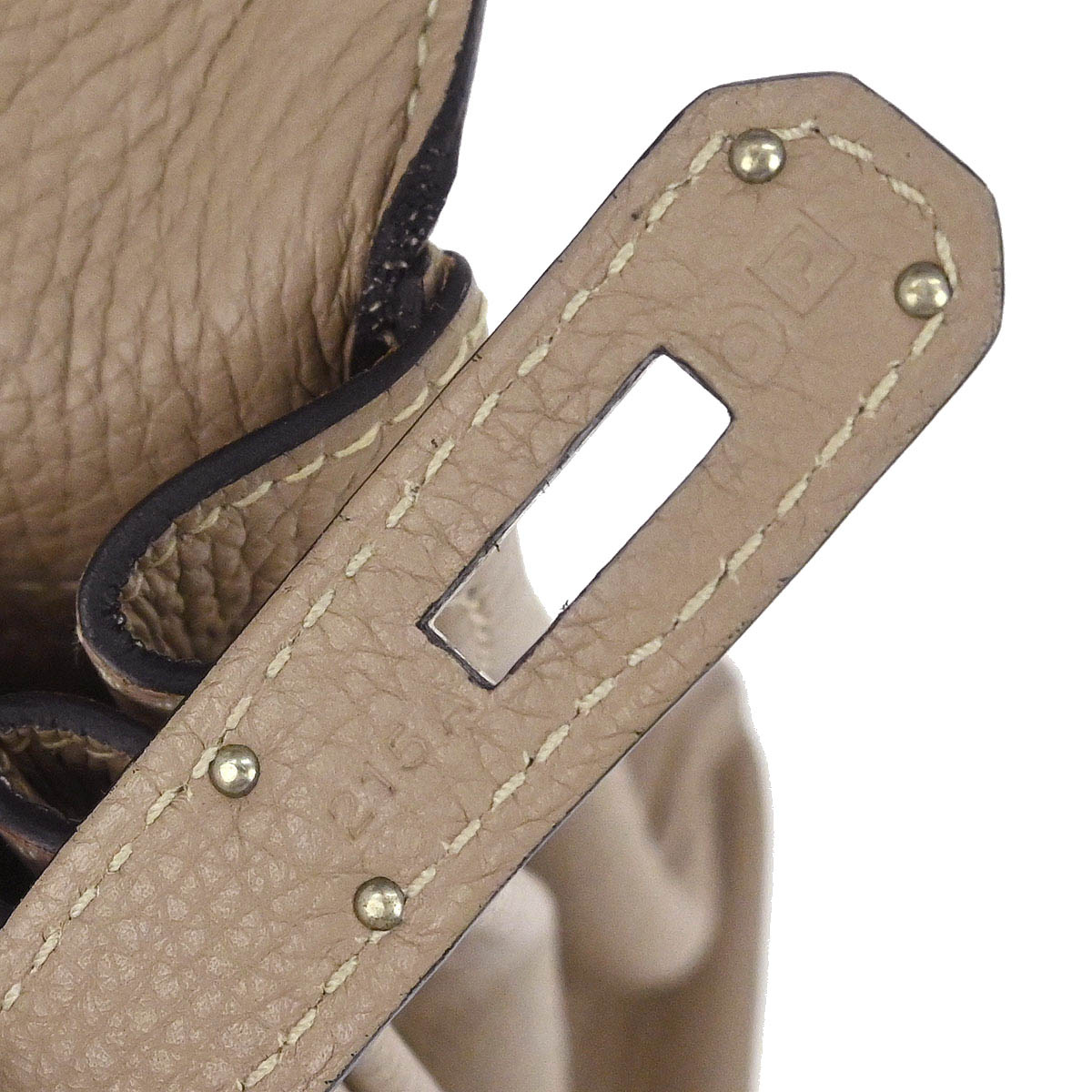 Hermes Argile Togo Kelly 32 Retourne 2way Shoulder Handbag