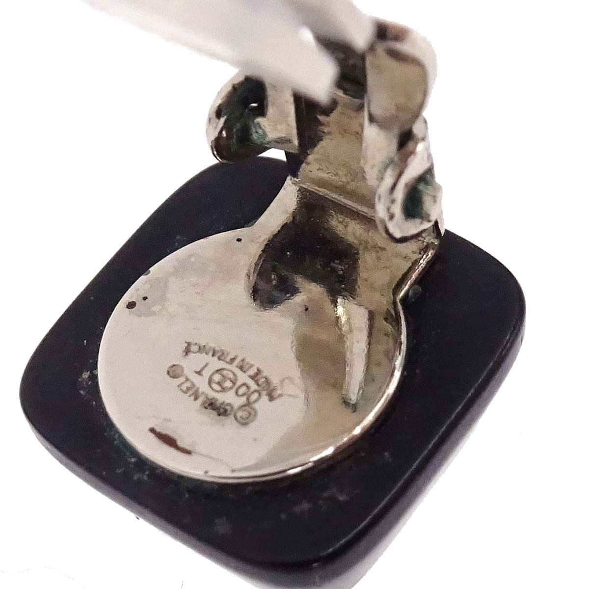 Chanel Acrylic Keyboard Clip-On Earrings 00T