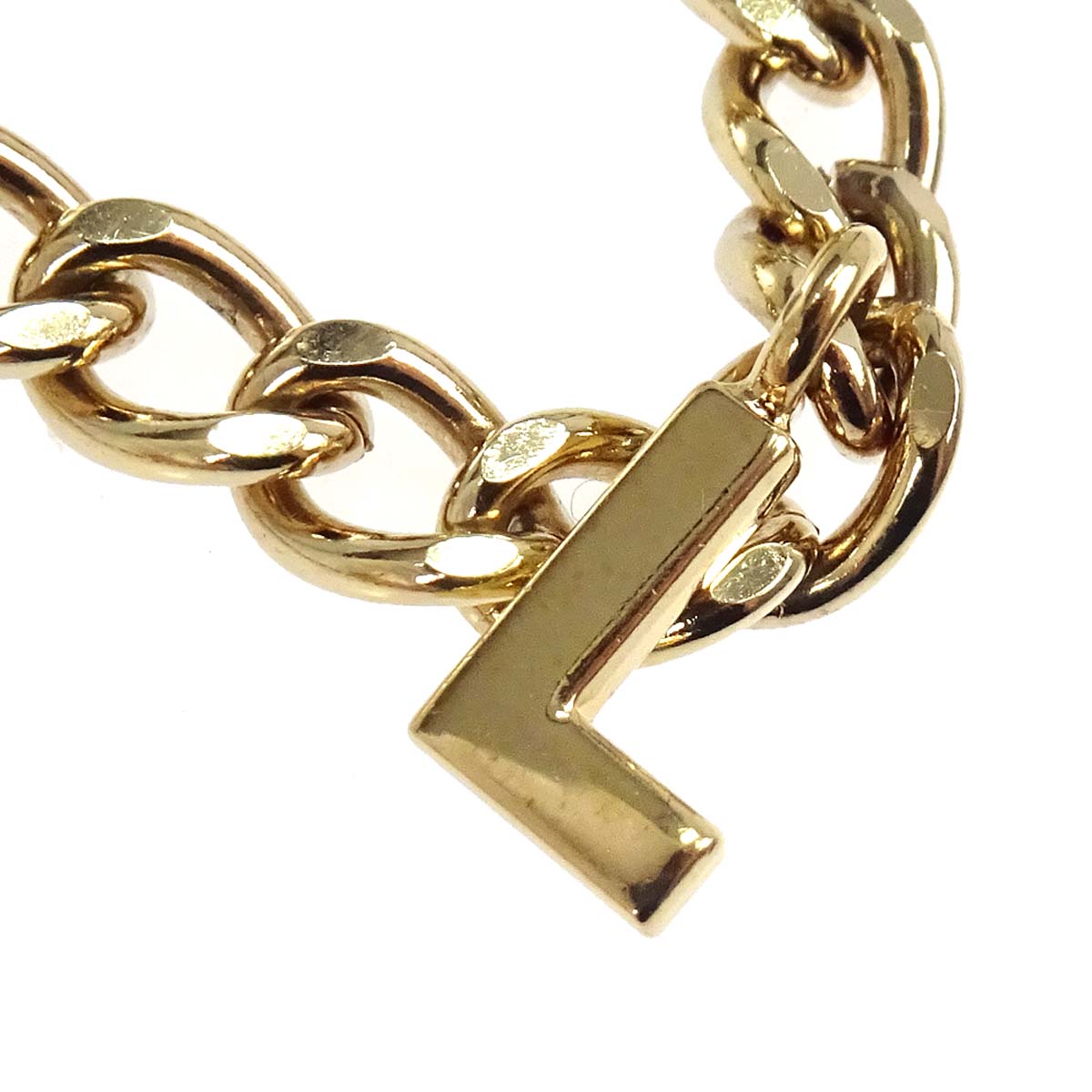 Chanel Chain Belt CC Logo Charm Gold Small Good 02A