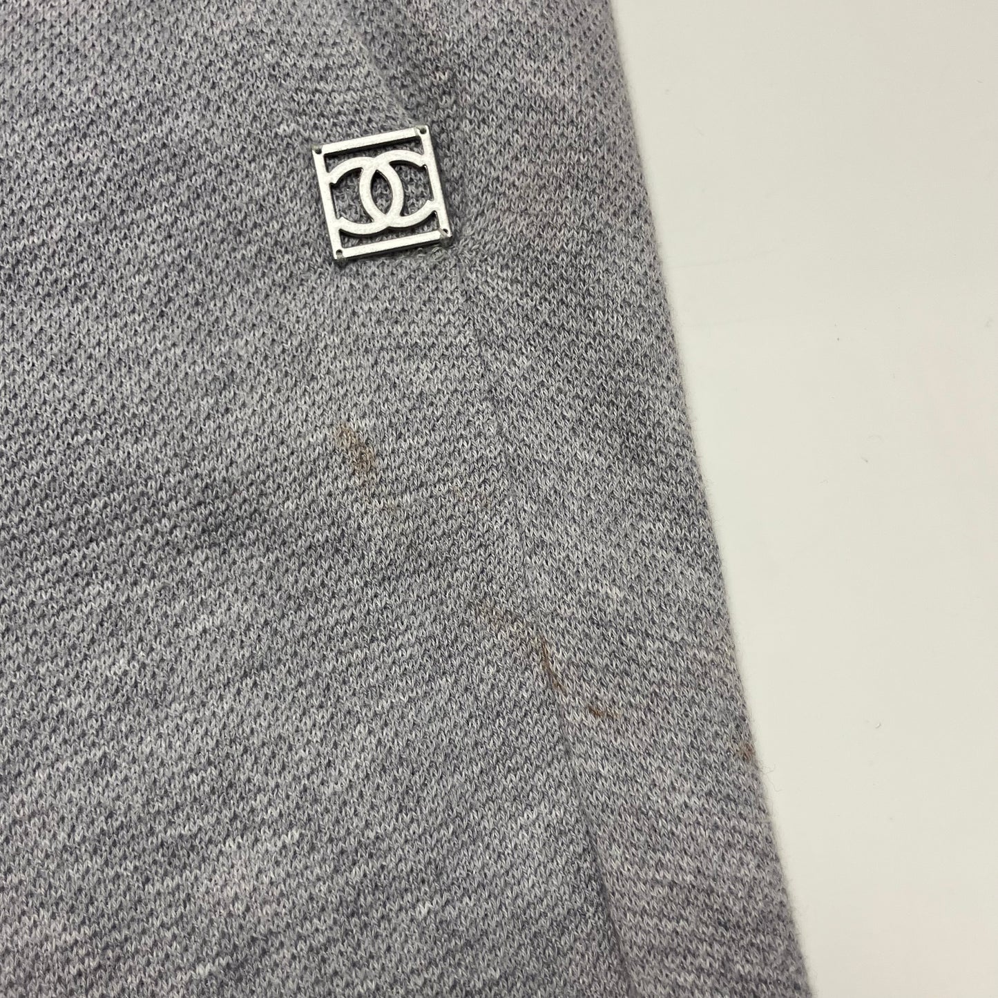 Chanel Sport Line Long Pants Gray 09P #38