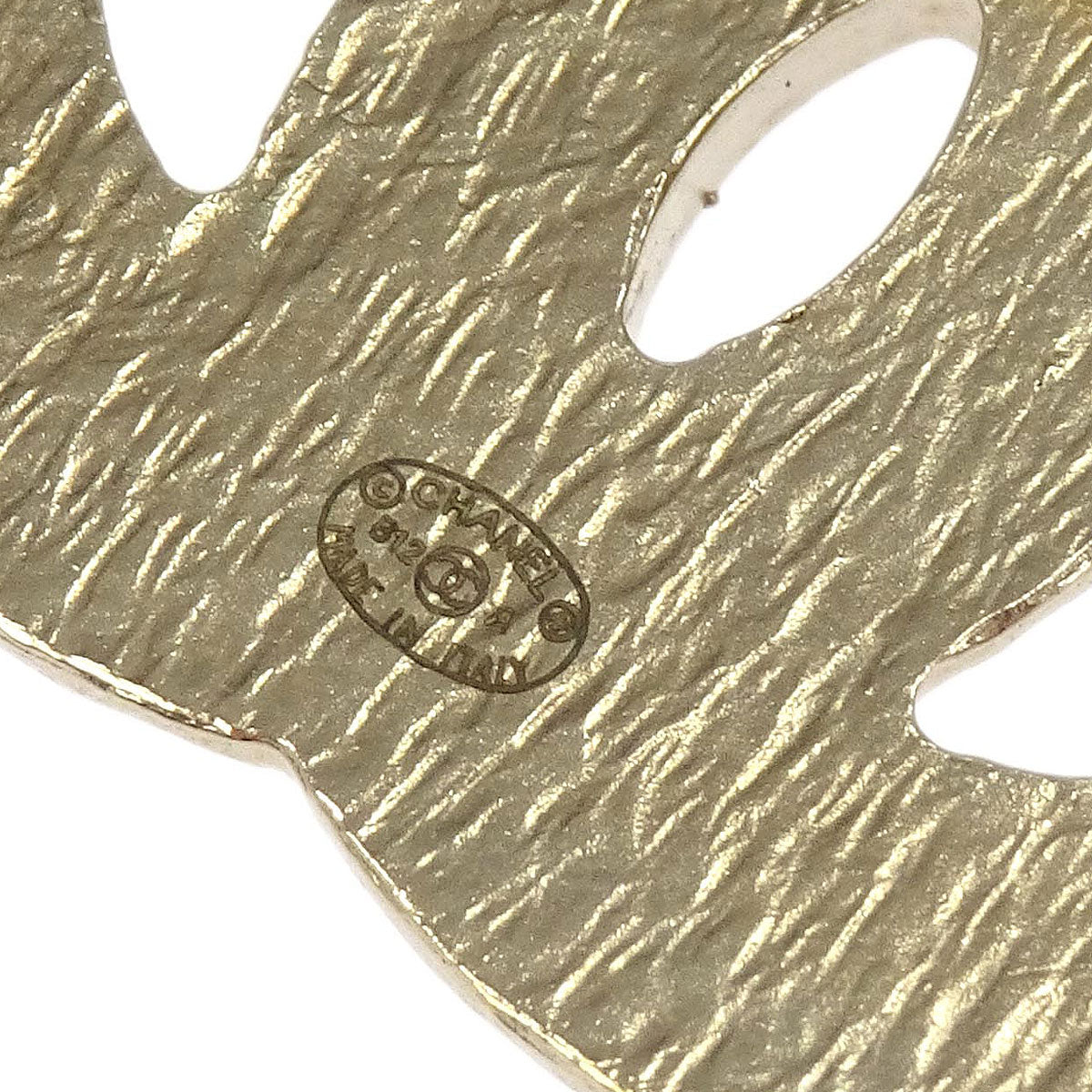 Chanel CC Brooch Pin Gold B12A