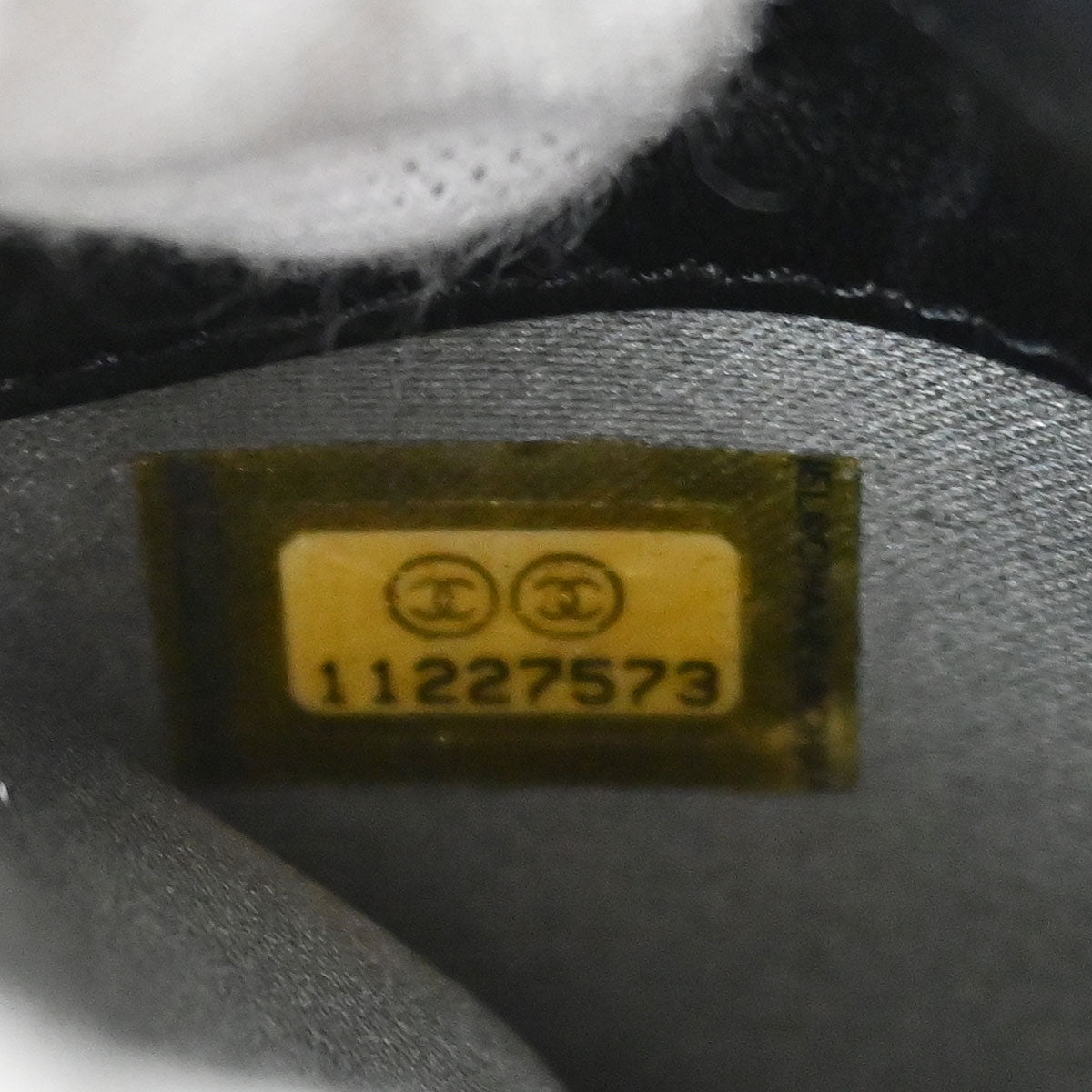 Chanel Black Lambskin Wallet Purse