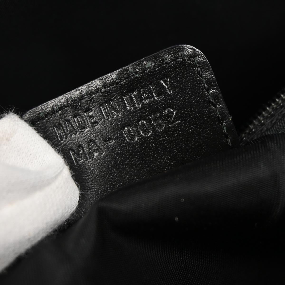 Christian Dior Black Trotter Street Chic Tote Bag