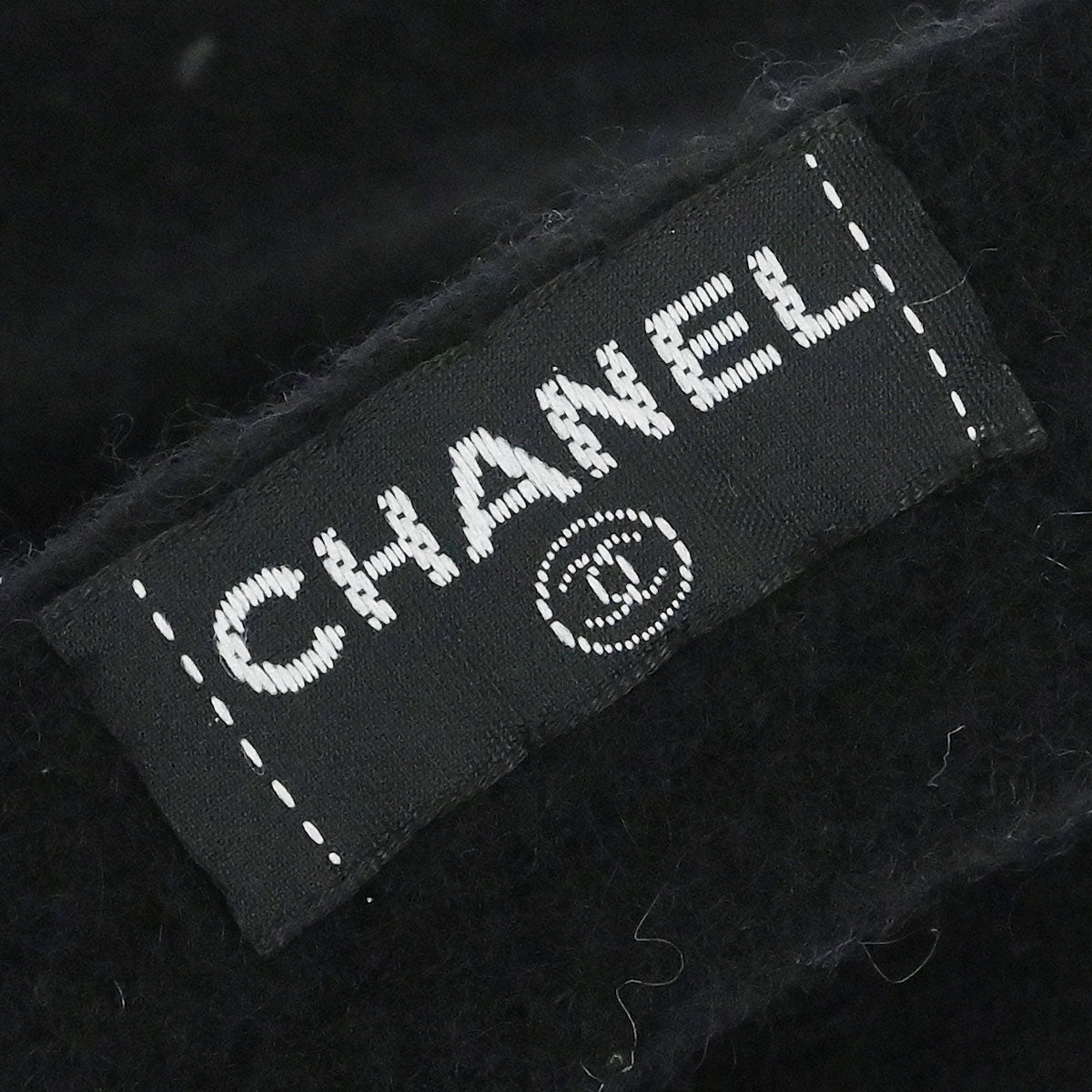 Chanel Black Hat Beret Small Good