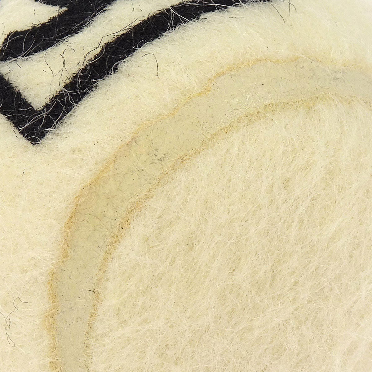 Chanel Sports Line Tennis Ball White Felt
